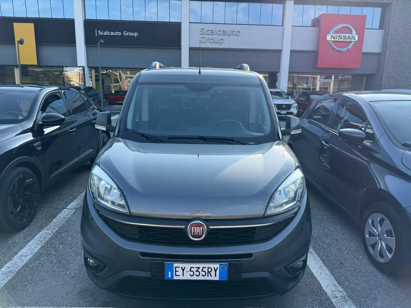 Fiat Doblo Doblò 1.6 MJT 16V 105CV Easy Grigio - 2