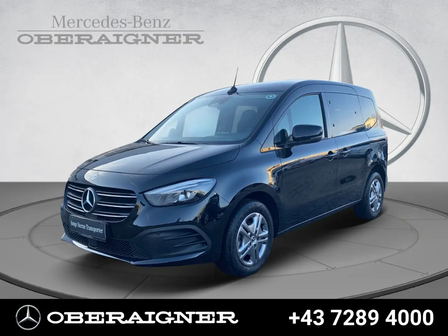 Mercedes-Benz T-Class T 180 d STYLE Standard Leder Navi MBUX RKam LED Schwarz - 1