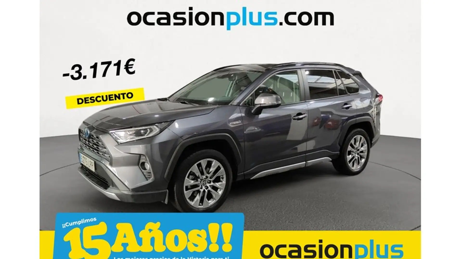 Toyota RAV 4 2.5 hybrid 2WD Luxury Gris - 1