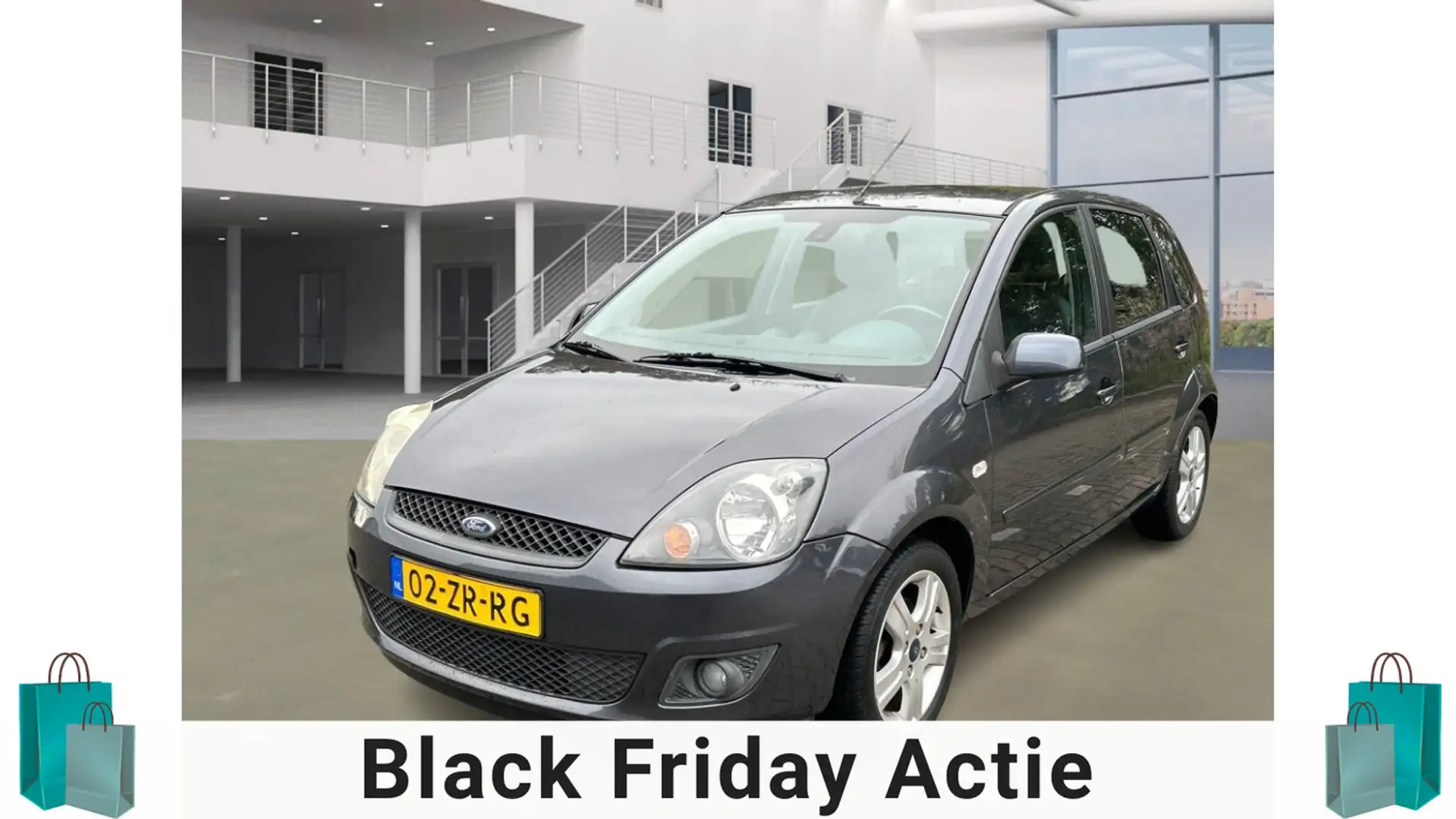 Ford Fiesta 1.3-8V Futura XL/ LAAG KM/ ZEER NETJES/ VELGEN Grau - 1