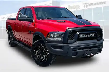 Red 2022 RAM 1500 Pickup Truck Four-Wheel Drive 8-Speed Automatic
