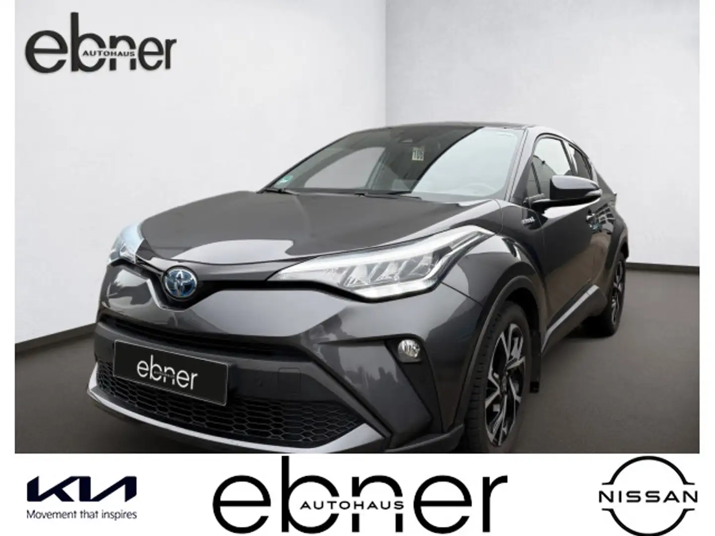 Toyota C-HR 2.0 Hybrid Team D | LED | KAMERA | NAVI | S Grau - 1