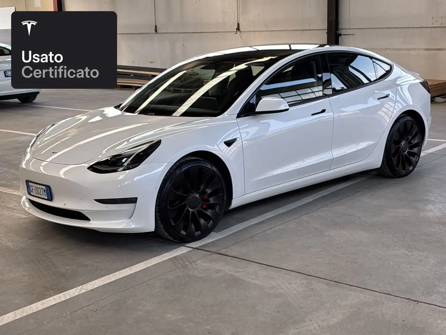 Tesla Model 3 Performance Bianco - 1