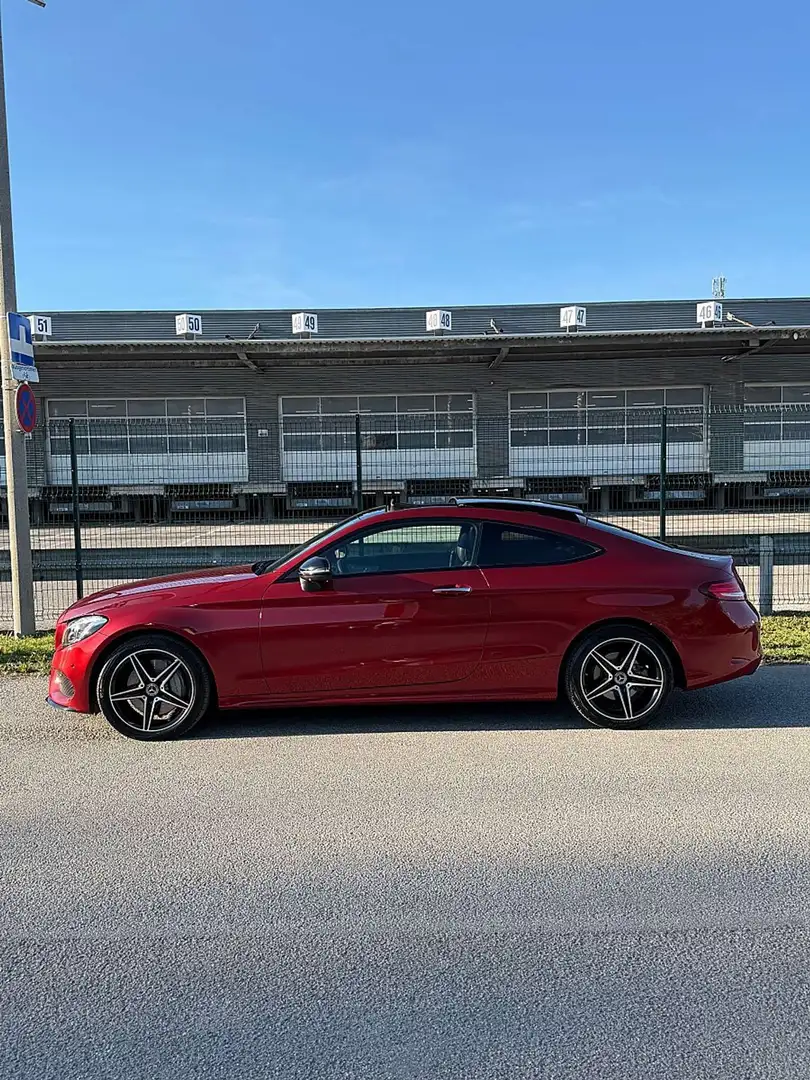 Mercedes-Benz C 400 Coupe 4Matic *AMG-LINE*PANO*HEAD-UP* Rot - 2
