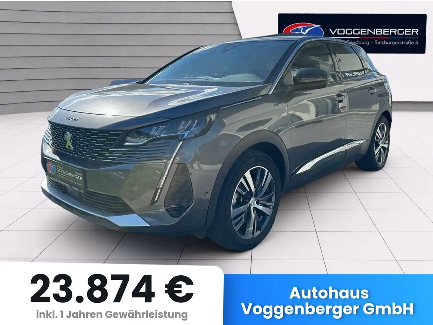 Peugeot 3008 3008 Hybrid4 300 PHEV e-EAT8 Allure Aut. Grau - 1