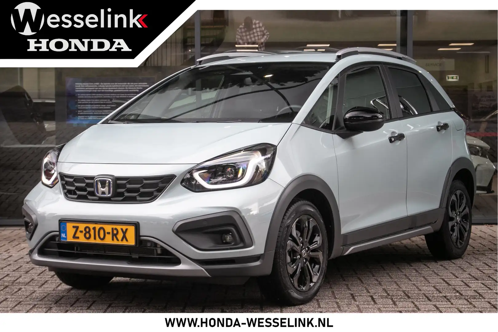 Honda Jazz 1.5 e:HEV Advance Crosstar - All in rijklaarprijs Blauw - 1