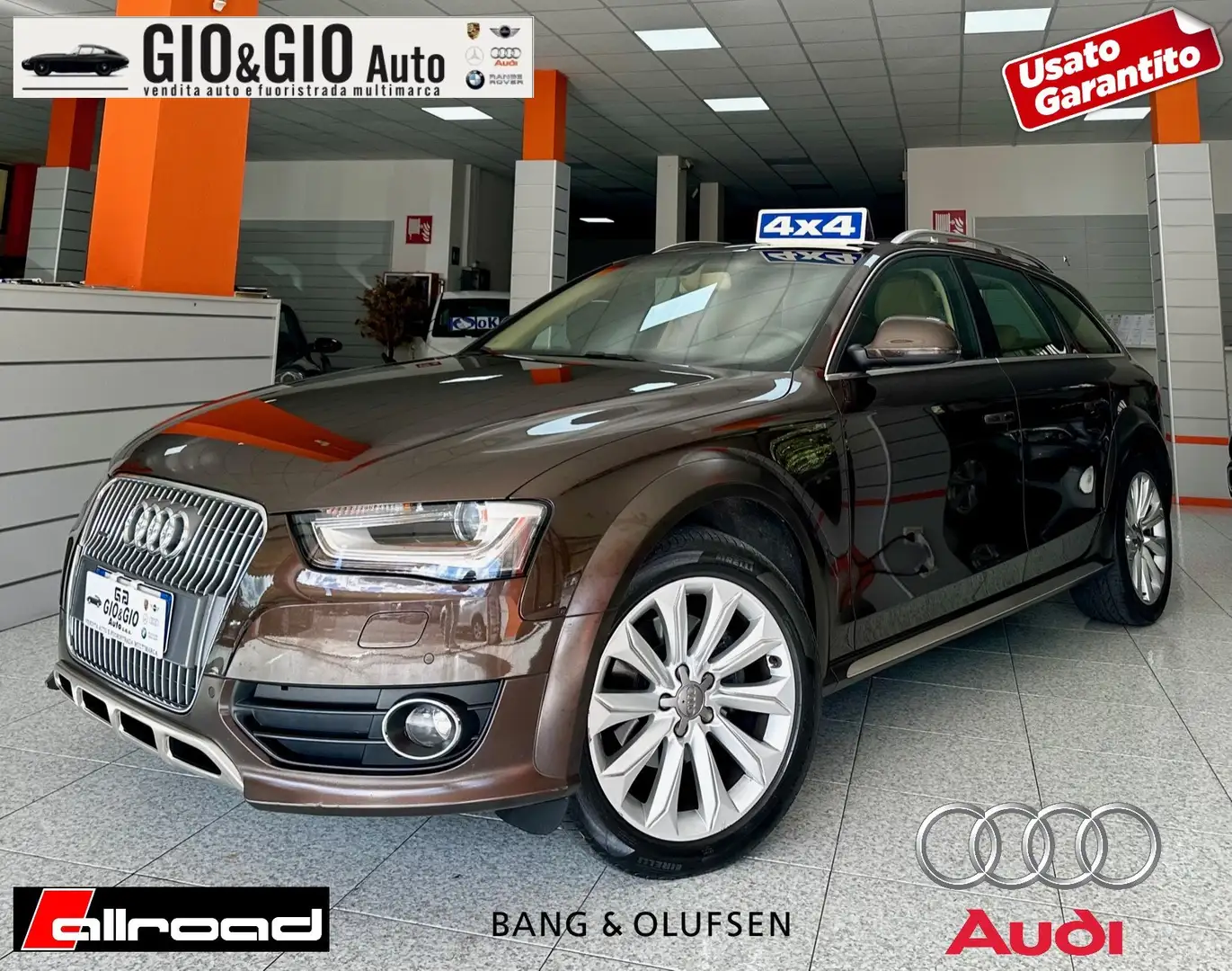 Audi A4 allroad A4 Allroad 2.0 tdi Business 190c s-tronic Brązowy - 1
