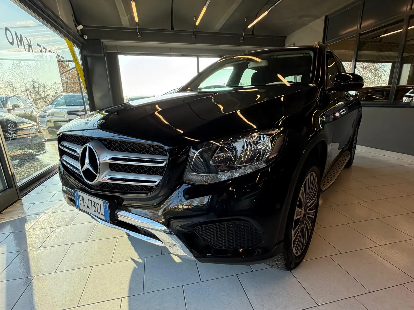 Mercedes-Benz GLC 220 GLC - X253 d Exclusive 4matic auto Czarny - 1
