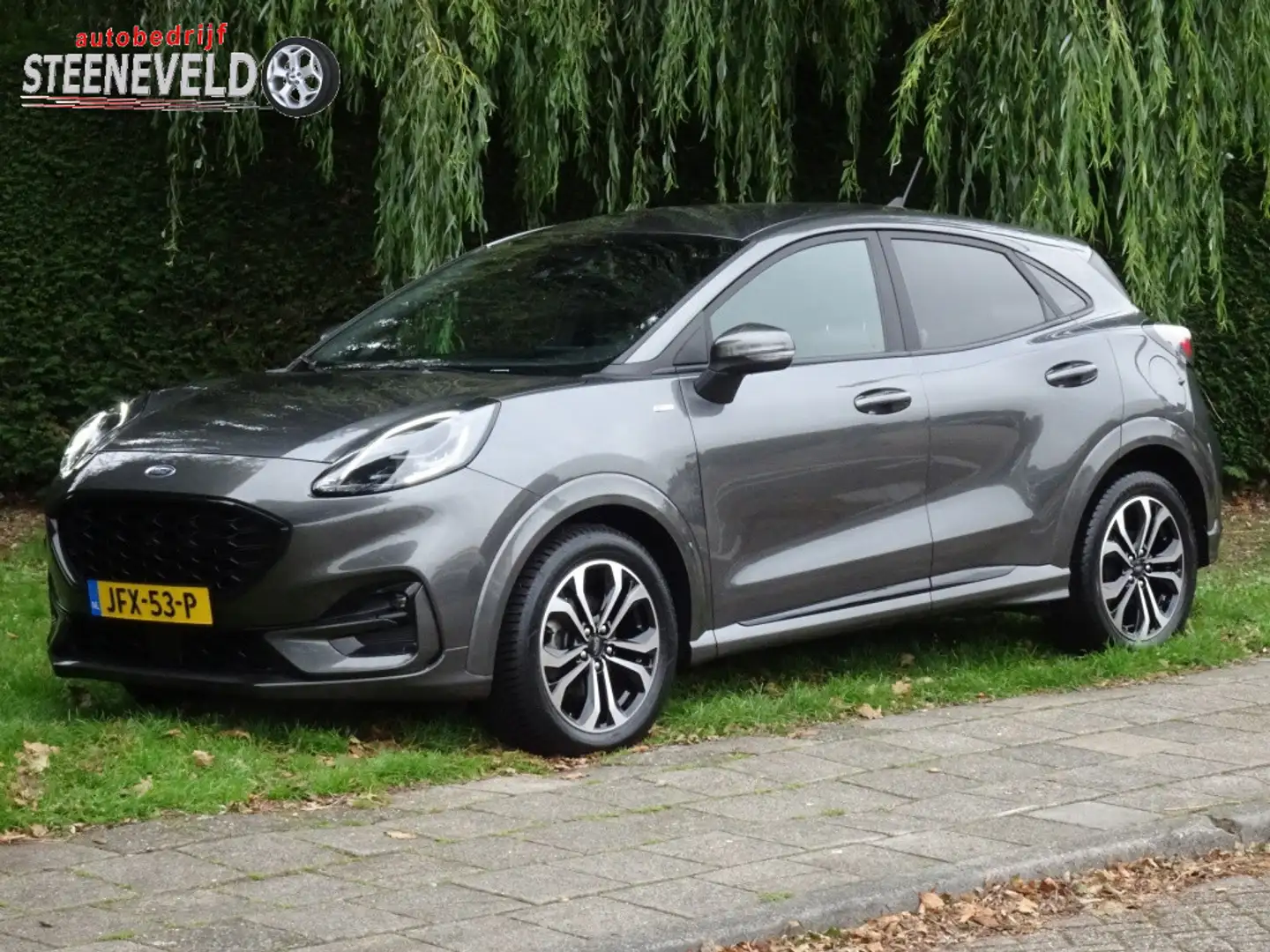 Ford Puma 1.0 125pk Hybrid ST-Line met Navi en WinterPack Grijs - 1