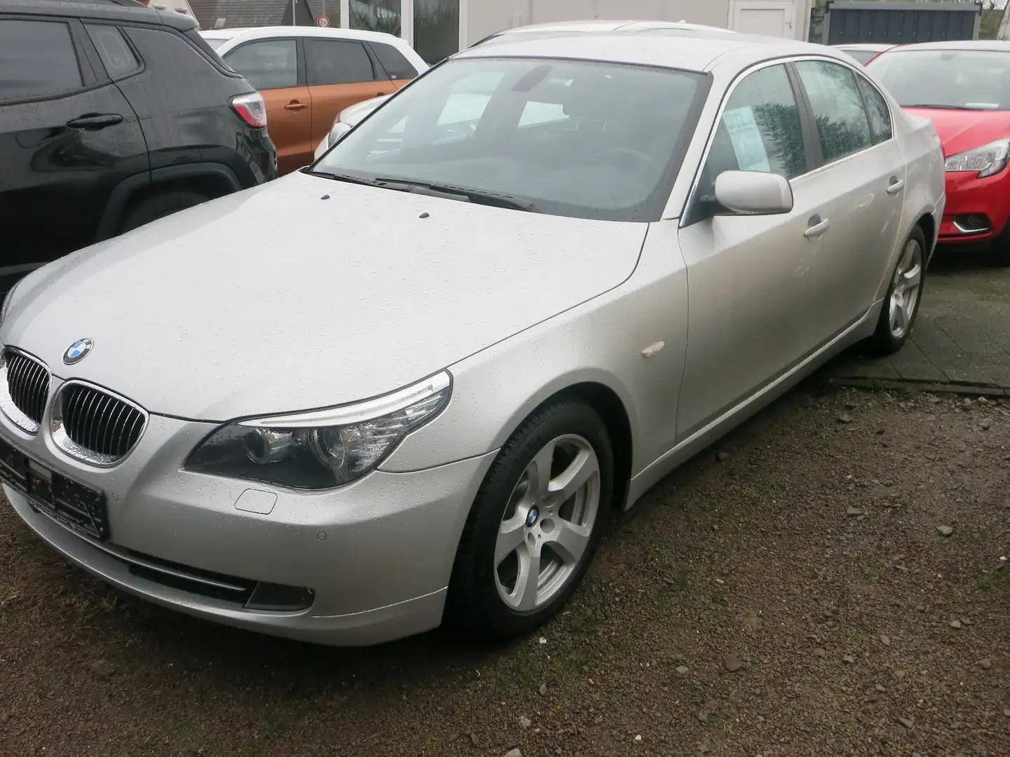 BMW 523 Navi,Scheckheft,Leder Argent - 2