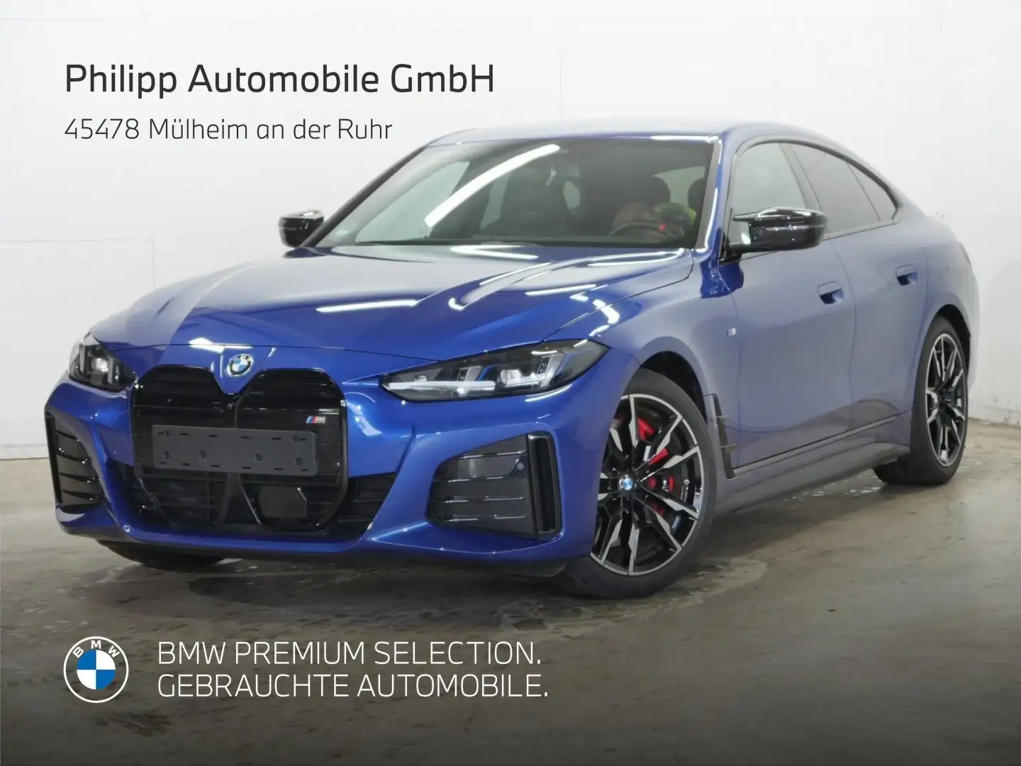 BMW i4 M50 xDrive M Sport Pro AHK h&k DA-Pro 360° Blau - 1