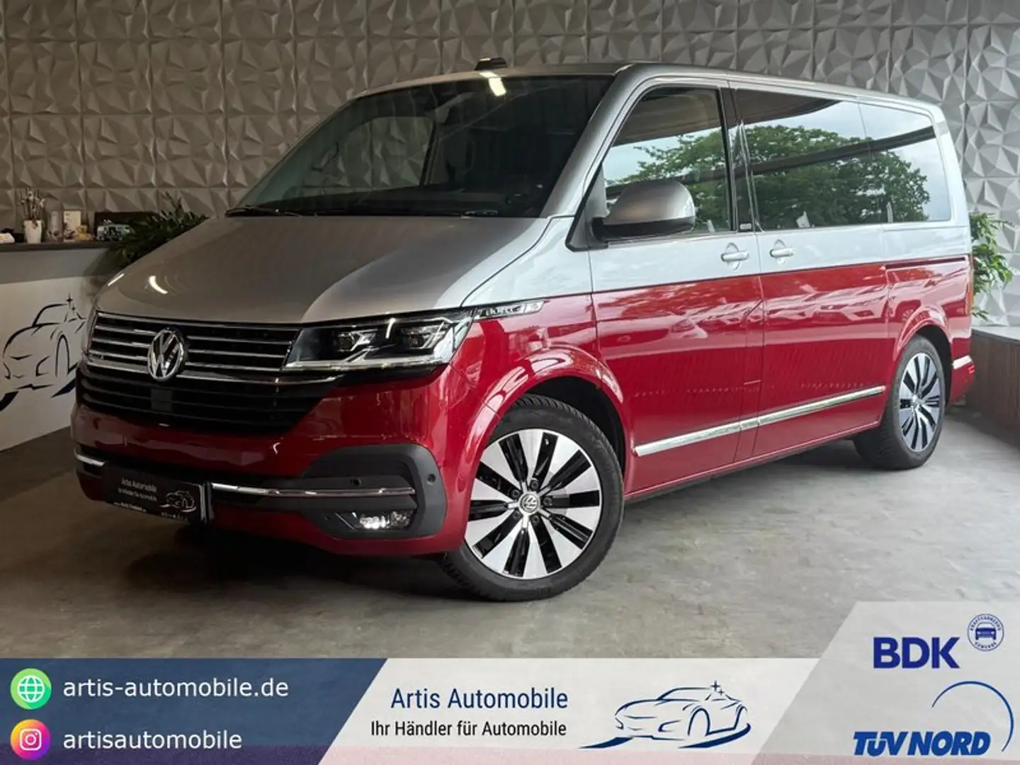 Volkswagen T6.1 Transporter T6.1 Multivan MULTIVAN*BULI*4MOTION*AHK*7SITZER Blanc - 1