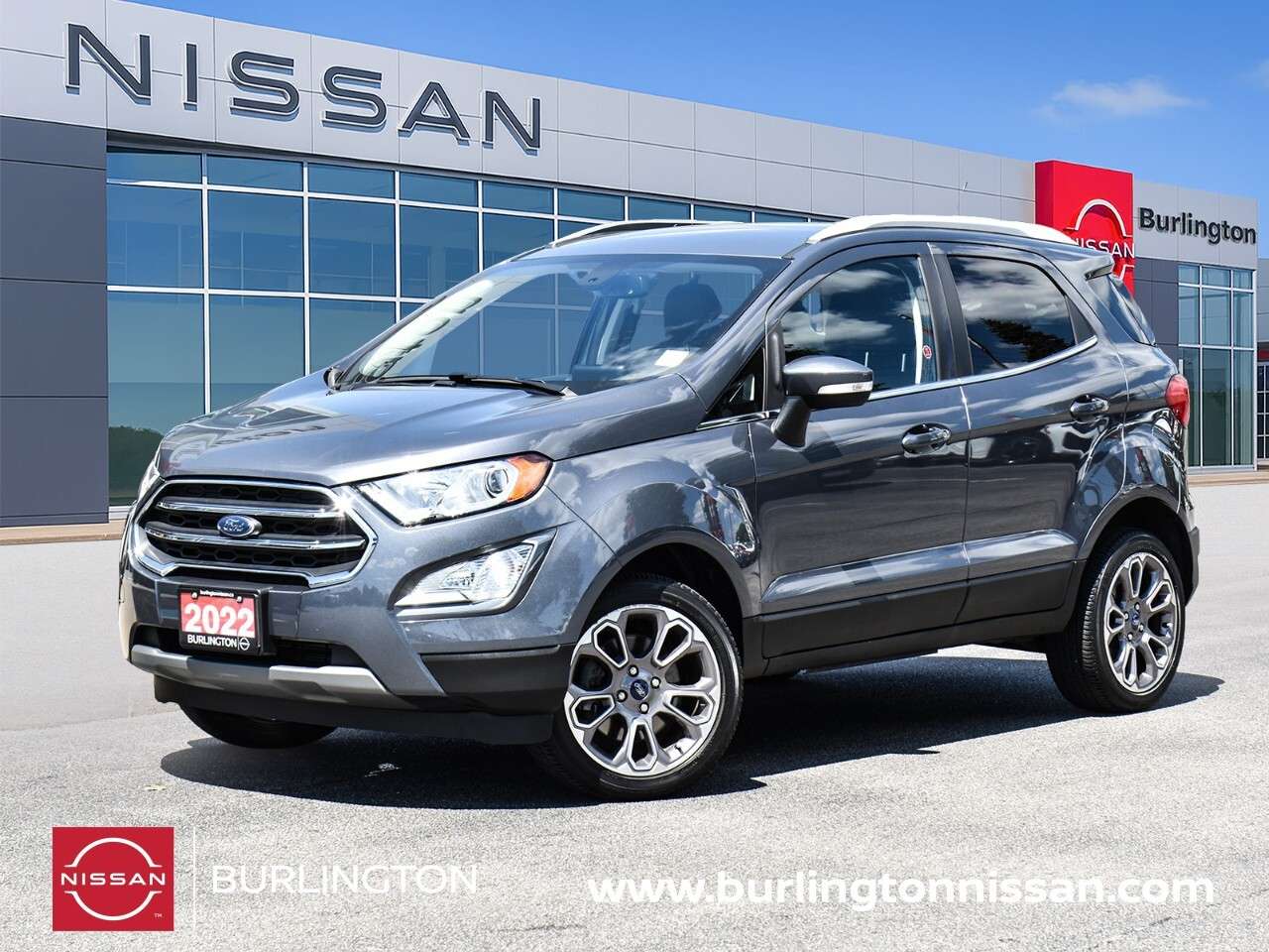2022 Ford EcoSport FULLY LOADED, LEATHER INTERIOR, FUEL SAVER