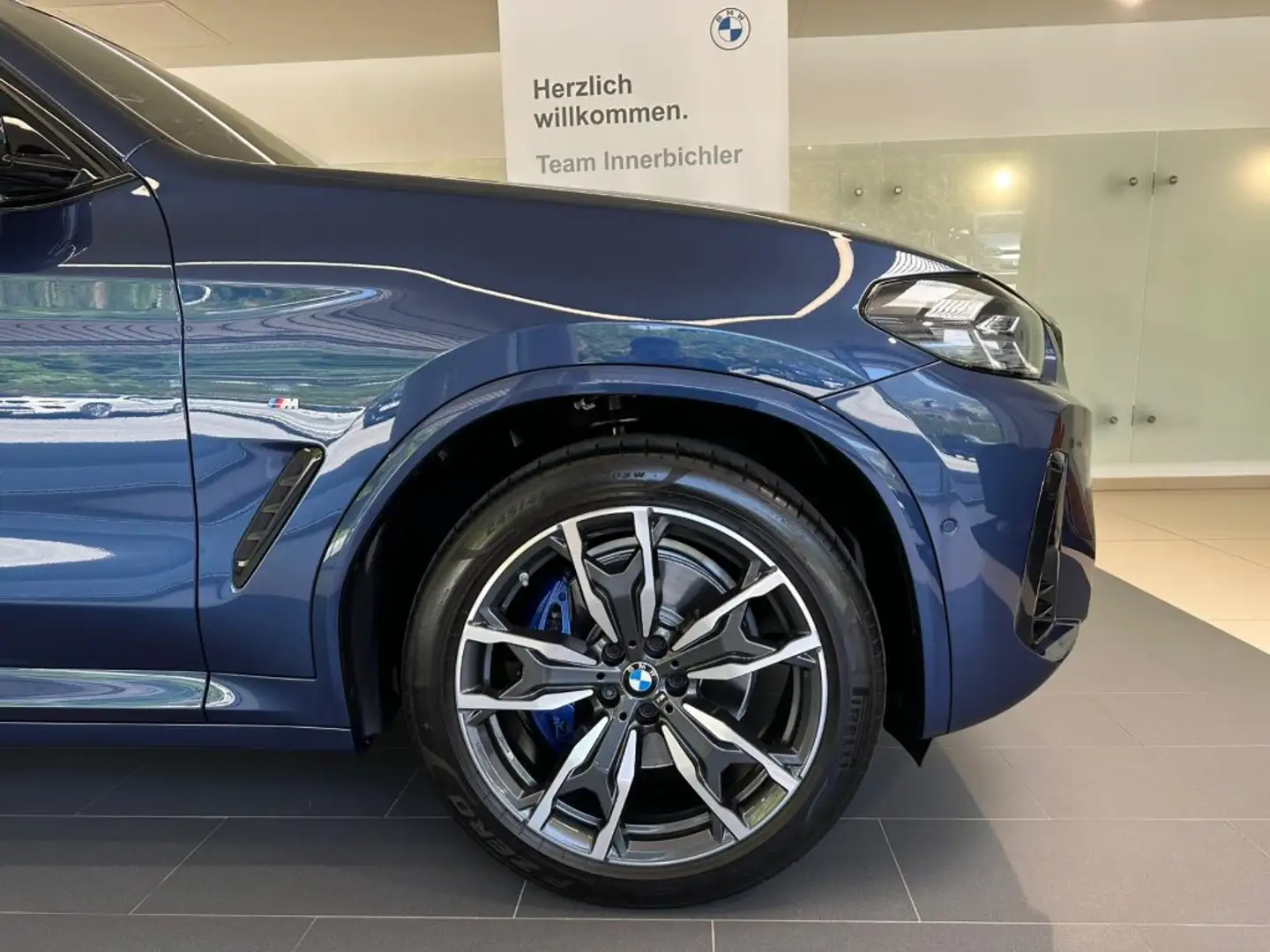 BMW X3 xDrive 20d Blau - 2