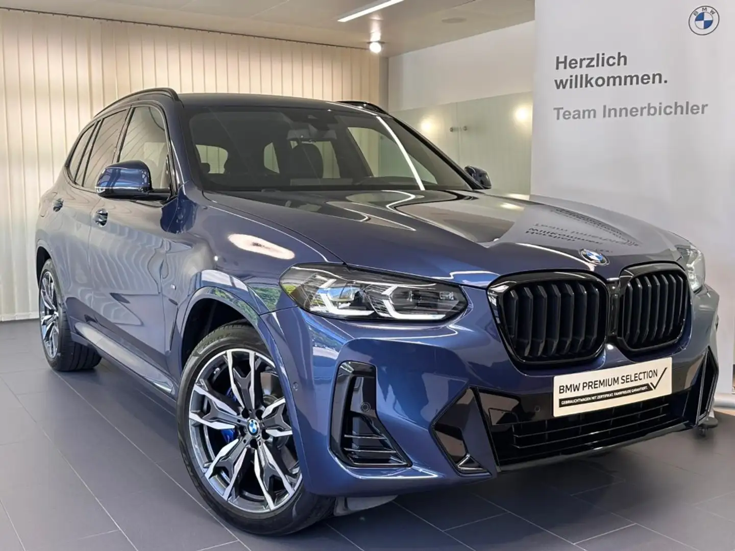 BMW X3 xDrive 20d Blau - 1