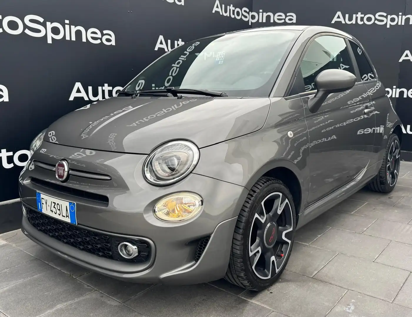 Fiat 500 1.2 S #senspark #tft #cl16" Grigio - 1