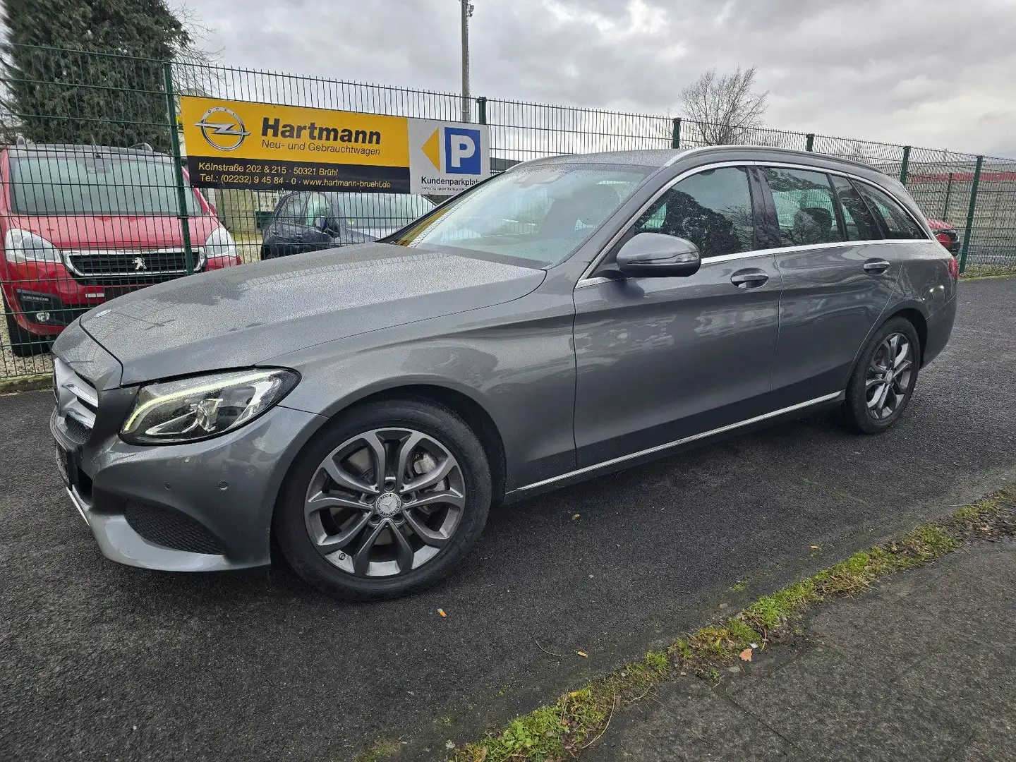 Mercedes-Benz C 300 T Avantgarde 1.Hd Scheckheft +GARANTIE+ Grijs - 1