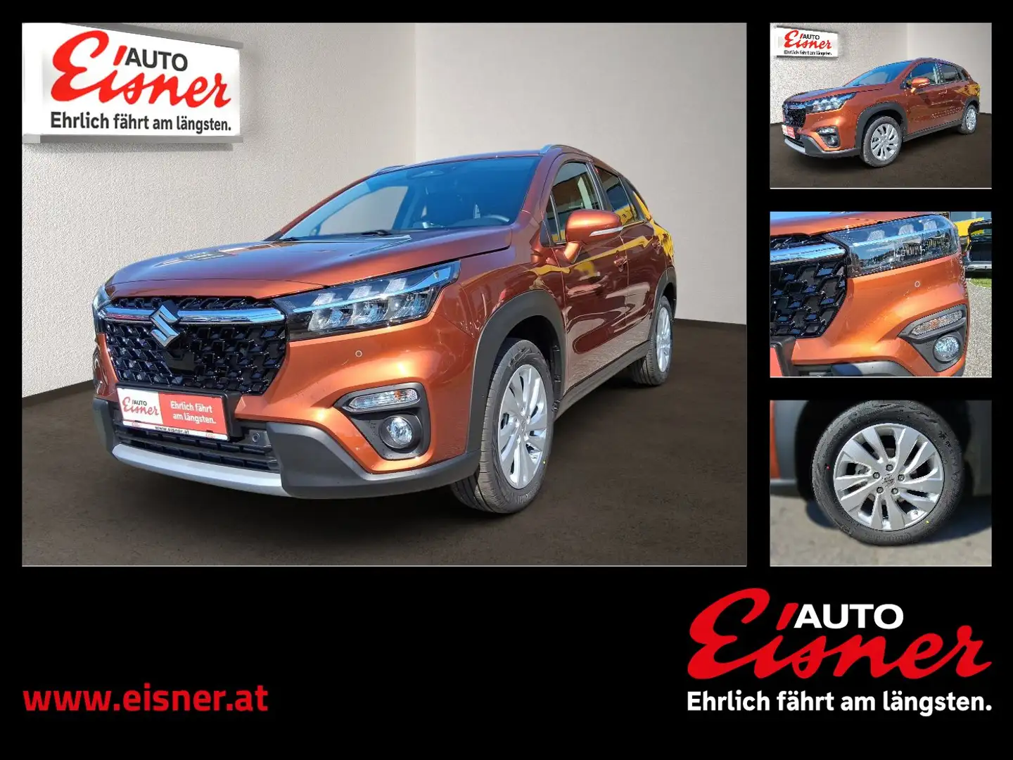 Suzuki S-Cross 1.4 Shine Allgrip Fernlichtass. LED Braun - 1