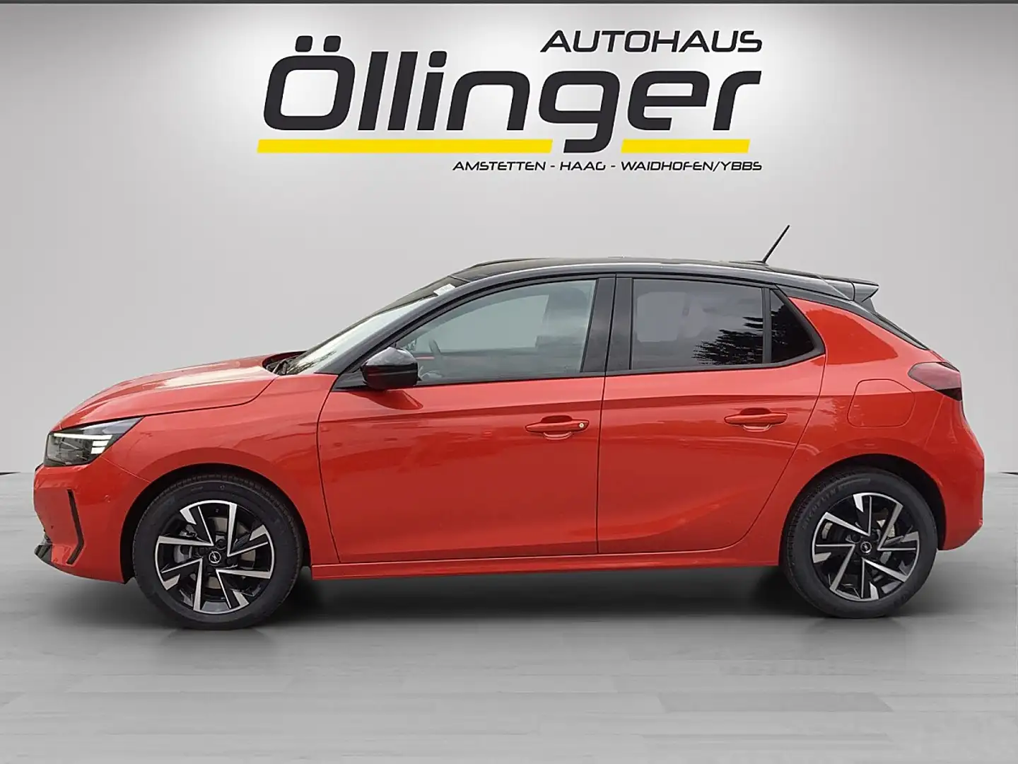 Opel Corsa 1,2 Turbo YES + Techpaket + Winterpaket Orange - 2