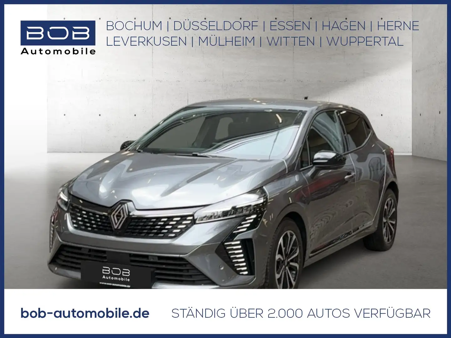 Renault Clio TECHNO TCe 90 Navi+360°+Klima+Carplay Gris - 1