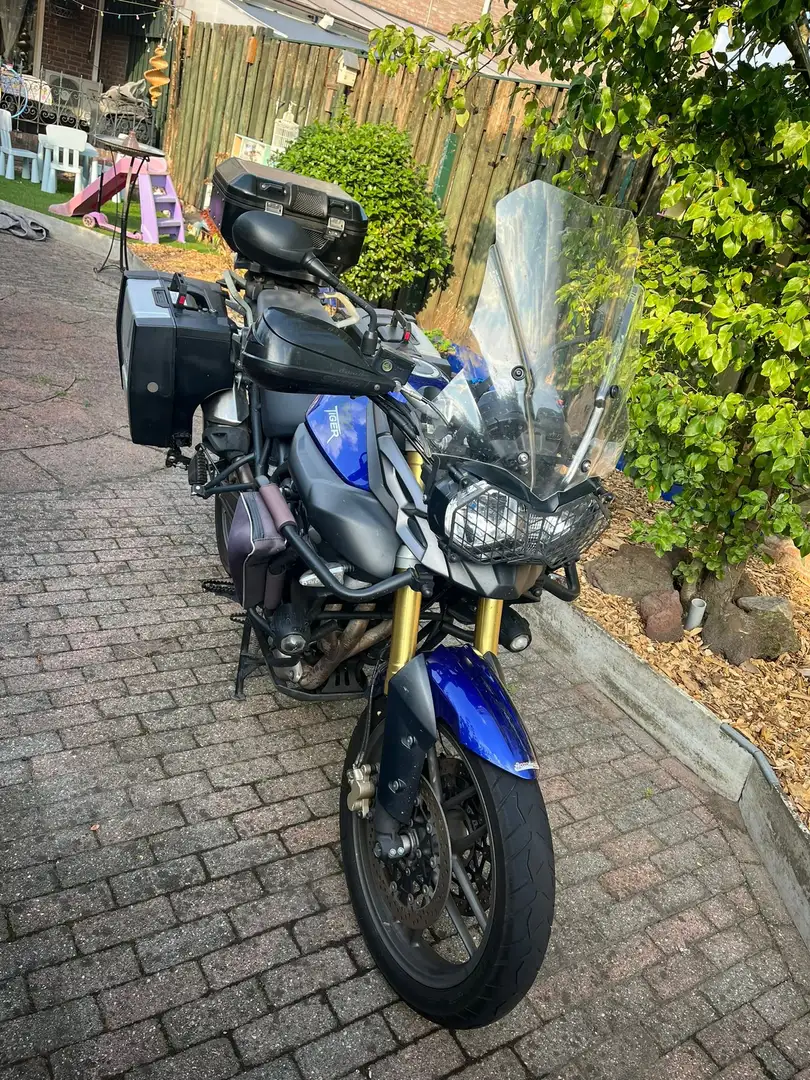 Triumph Tiger 800 Blauw - 1