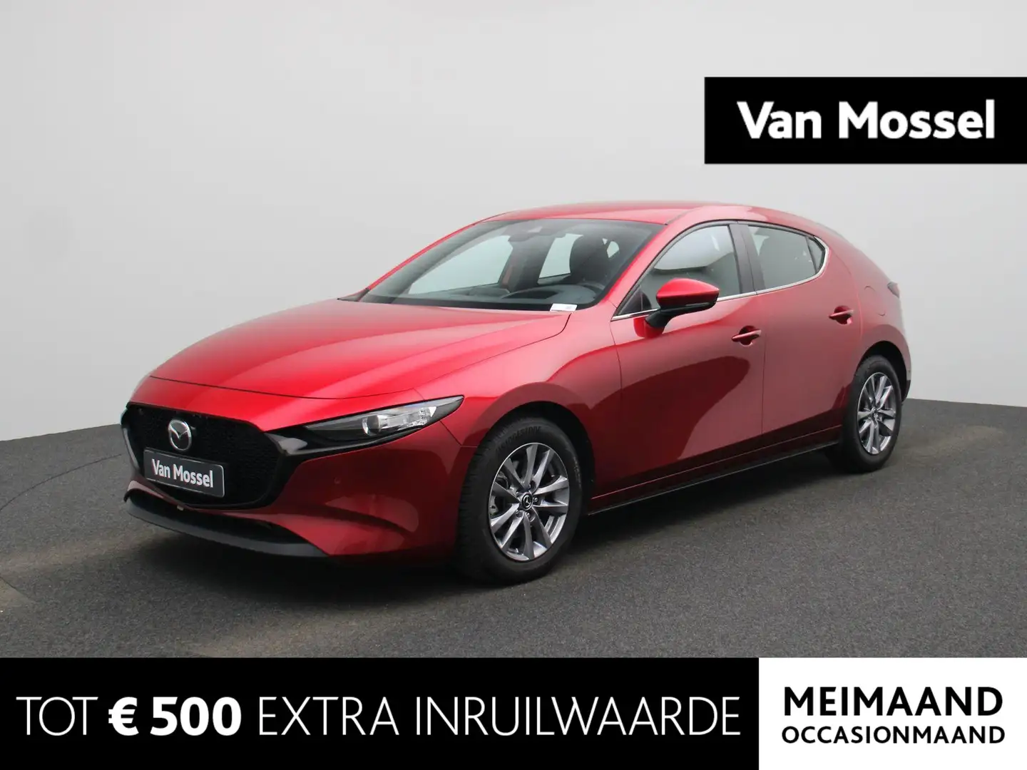 Mazda 3 | Camera | Navigatie | Stoelverwarming + Stuurverw Rosso - 1