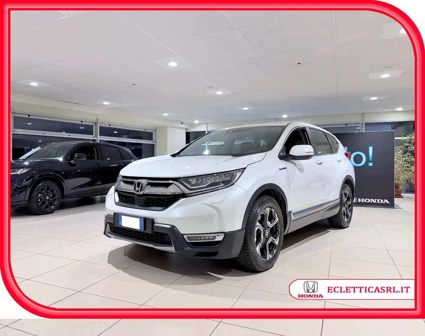 Honda CR-V CR-V V 2019 2.0 hev Elegance Navi ecvt ** SERVICE COMPLETO ** Blanco - 1