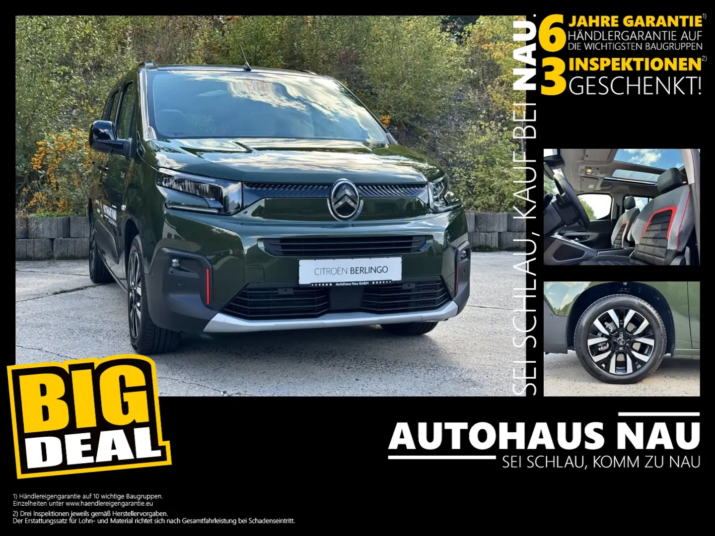 Citroen Berlingo M 1.5 Max EAT8 Automatik! Grün - 1