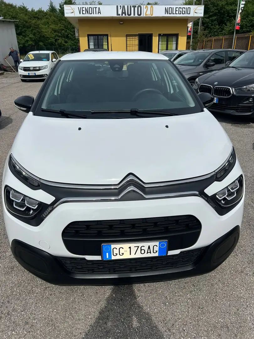 Citroen C3 C3 1.5 bluehdi Feel s Blanc - 2