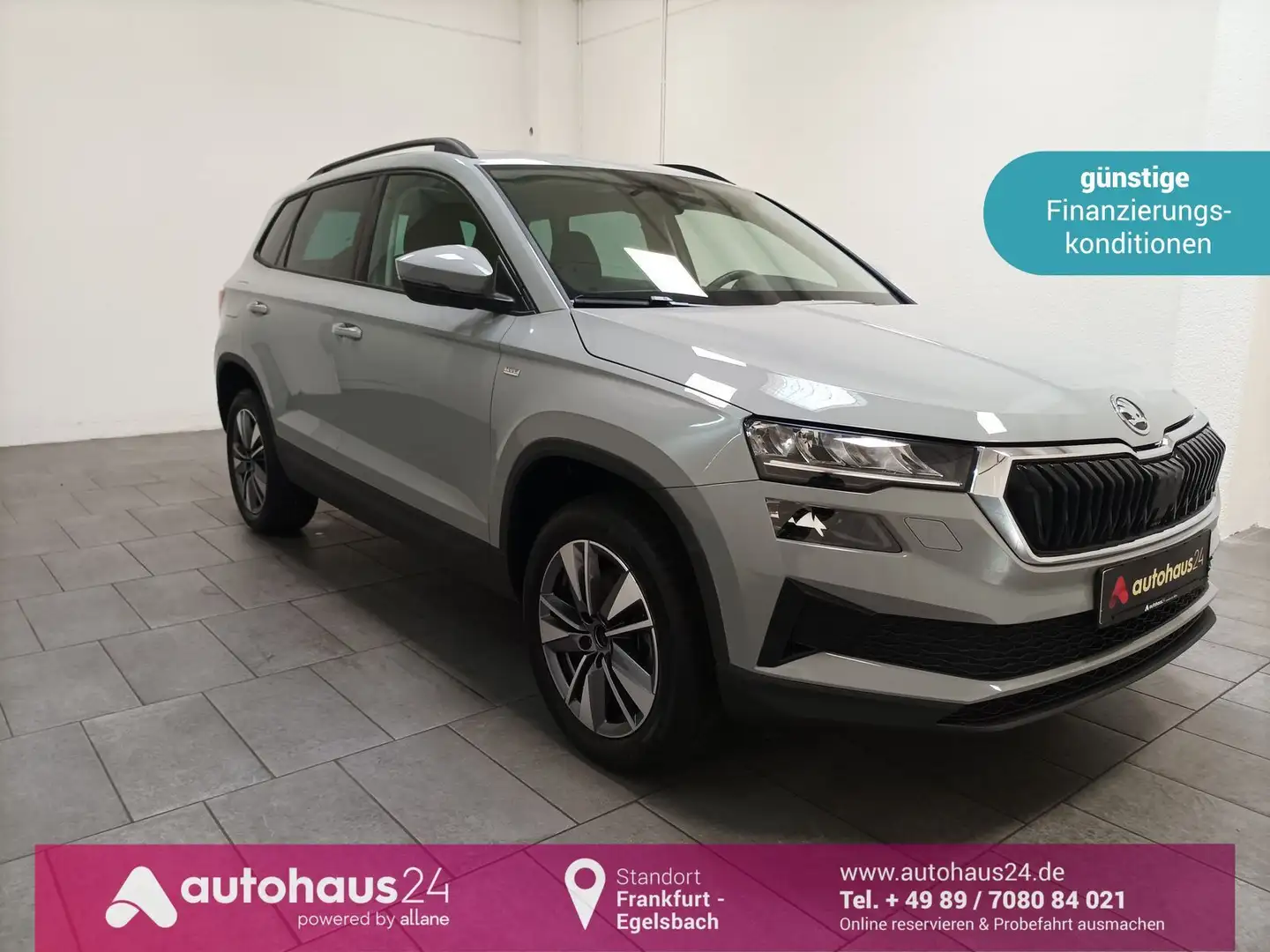 Skoda Karoq 2.0 TDI Tour Navi|Pano|LED|DAB Gris - 1