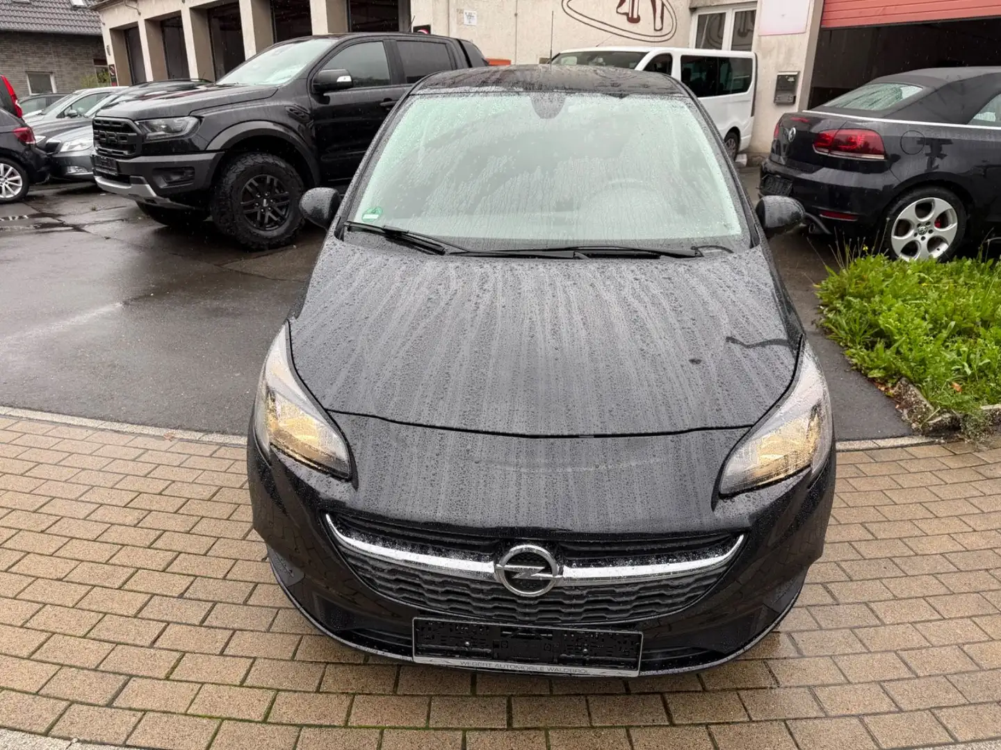 Opel Corsa E Edition1.Hand,Klima.SHZ,PDC,Tüv Schwarz - 2