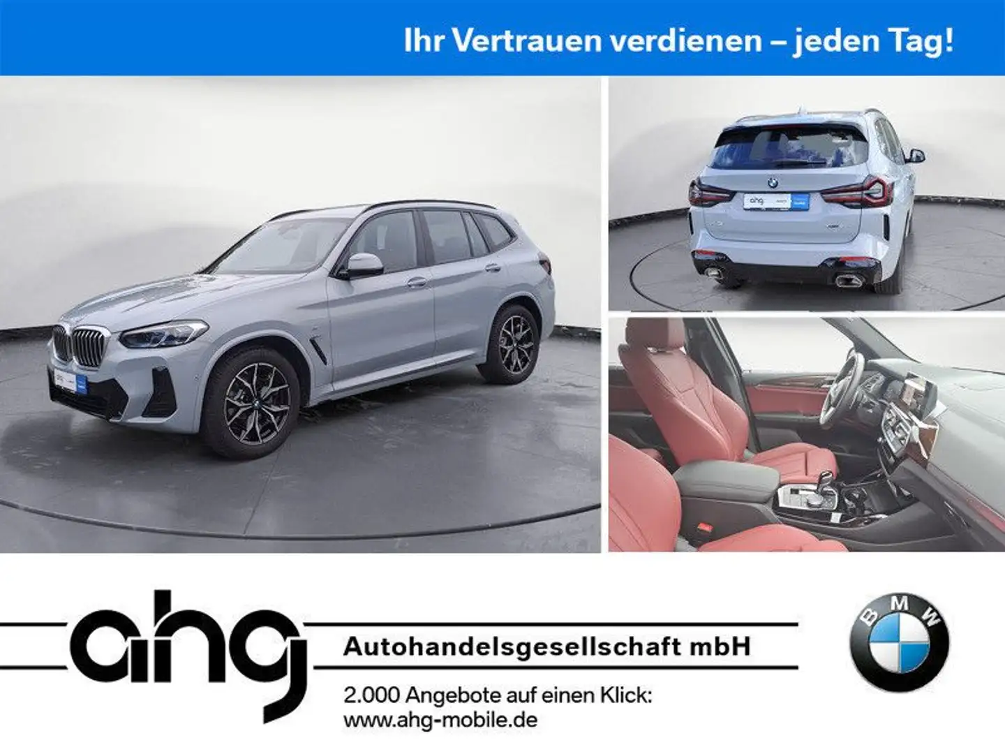 BMW X3 xDrive20d M-Sport *Shadow*Laser*LiveCockpit*A Grijs - 1