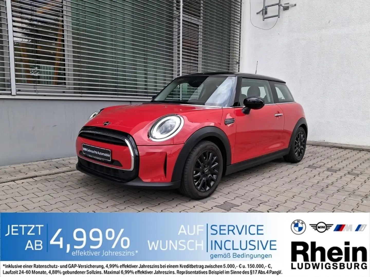 MINI Cooper 3-T LED Navi PDC SHZ DAB AppleCarPlay Rot - 1