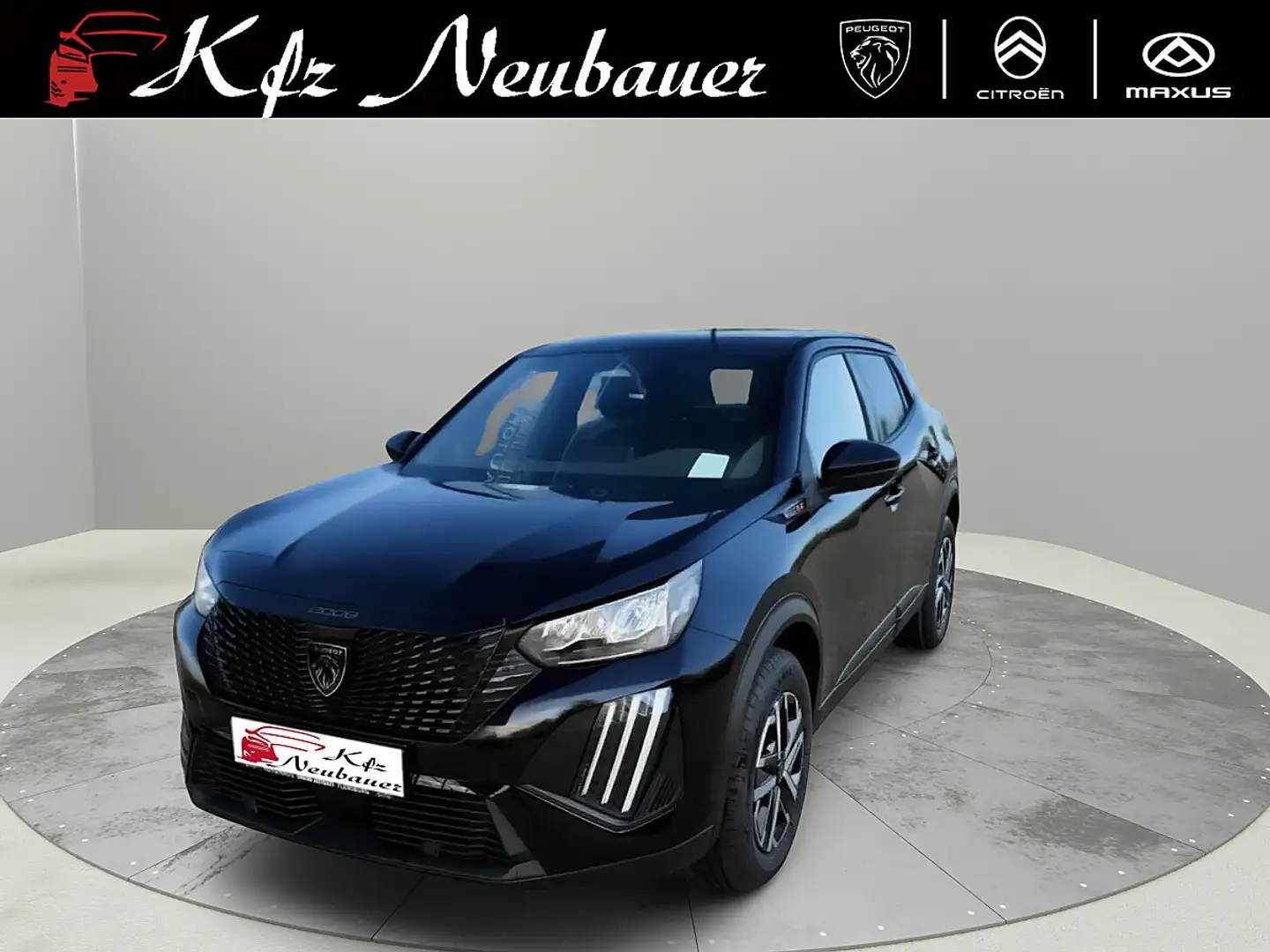 Peugeot 2008 100PS 1.2 PureTech Schwarz - 1