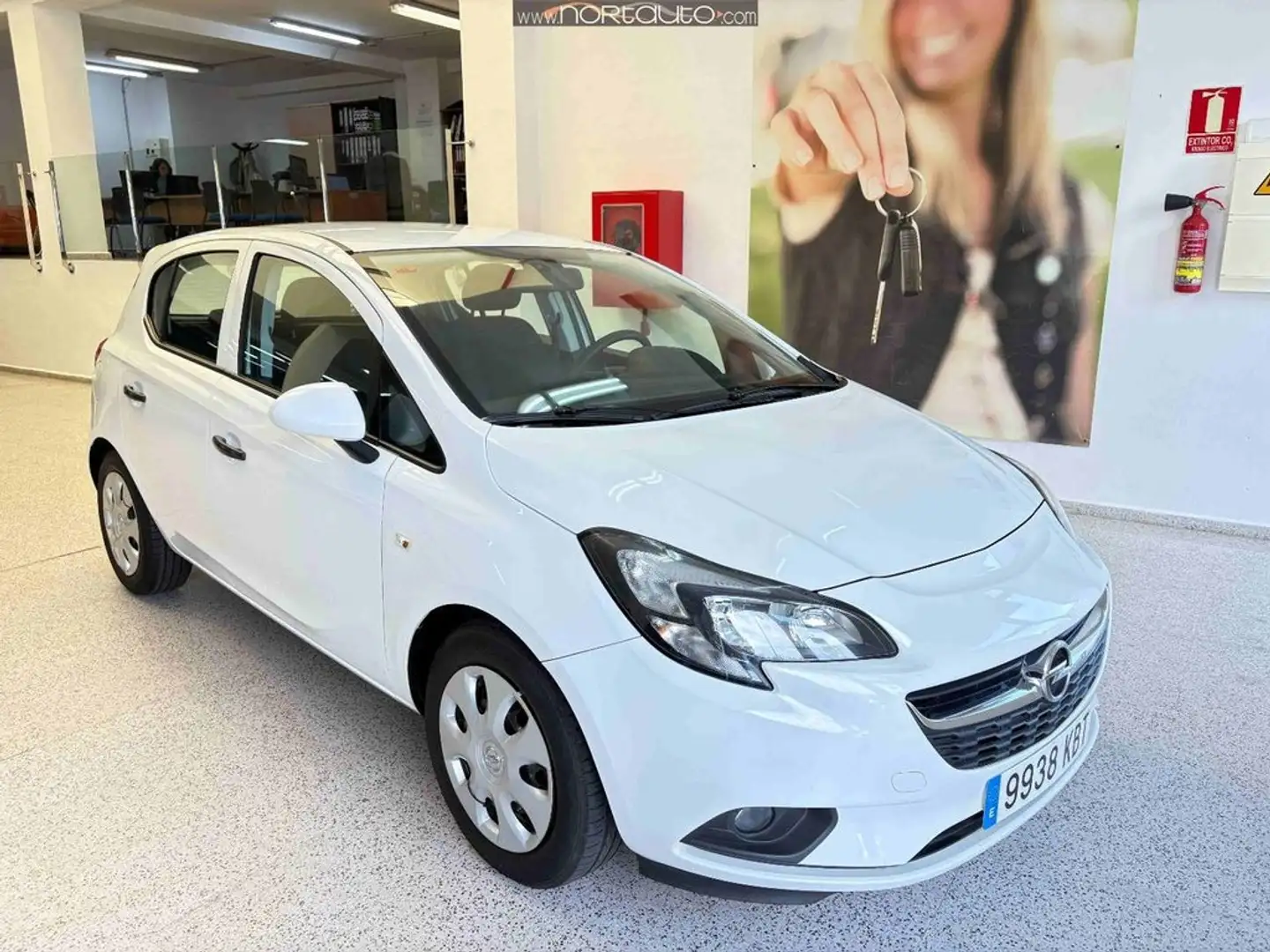 Opel Corsa 1.4 Business 90 Blanco - 1