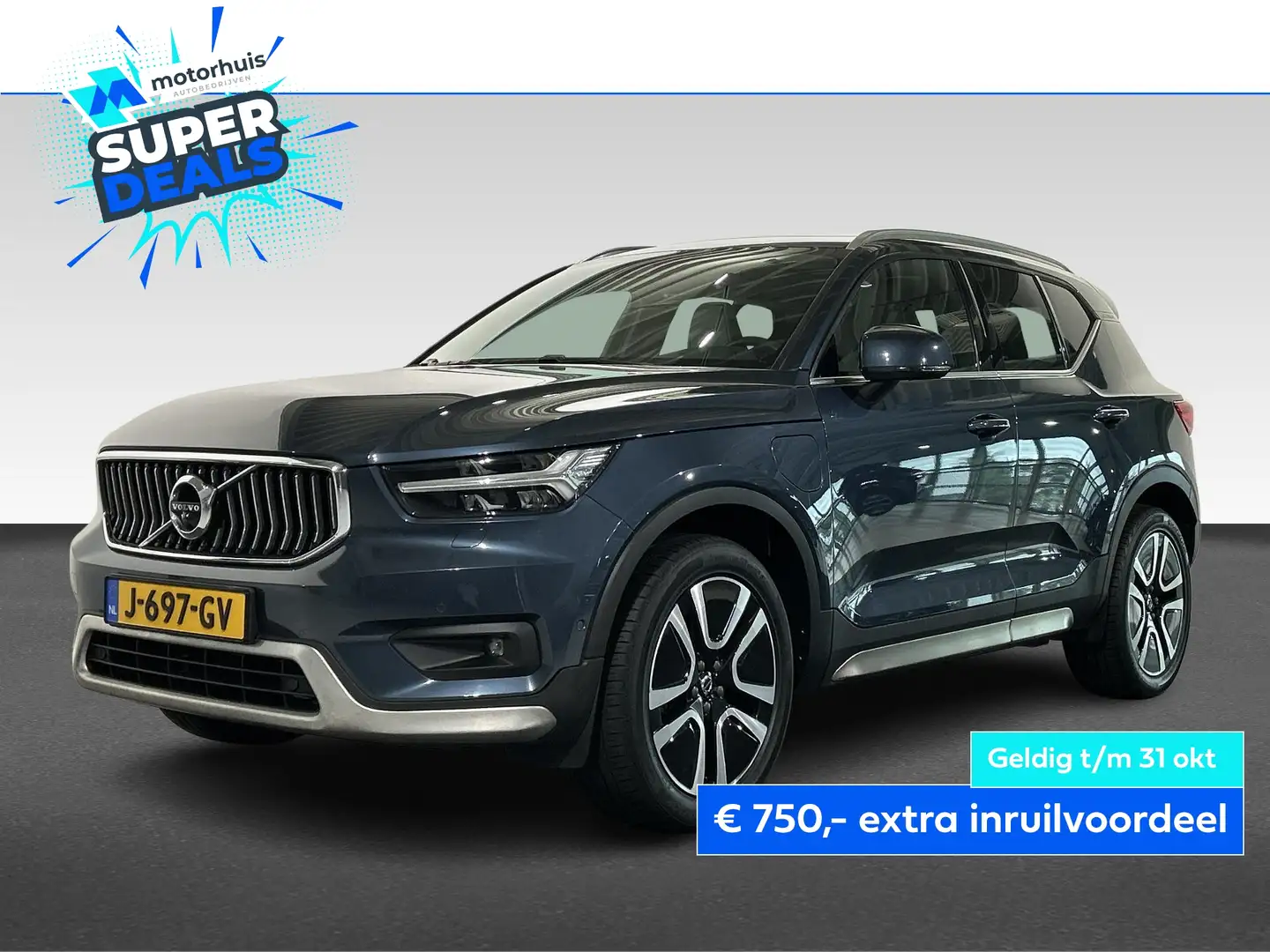Volvo XC40 T5 Twin Engine 262pk Geartronic Inscription Bleu - 1
