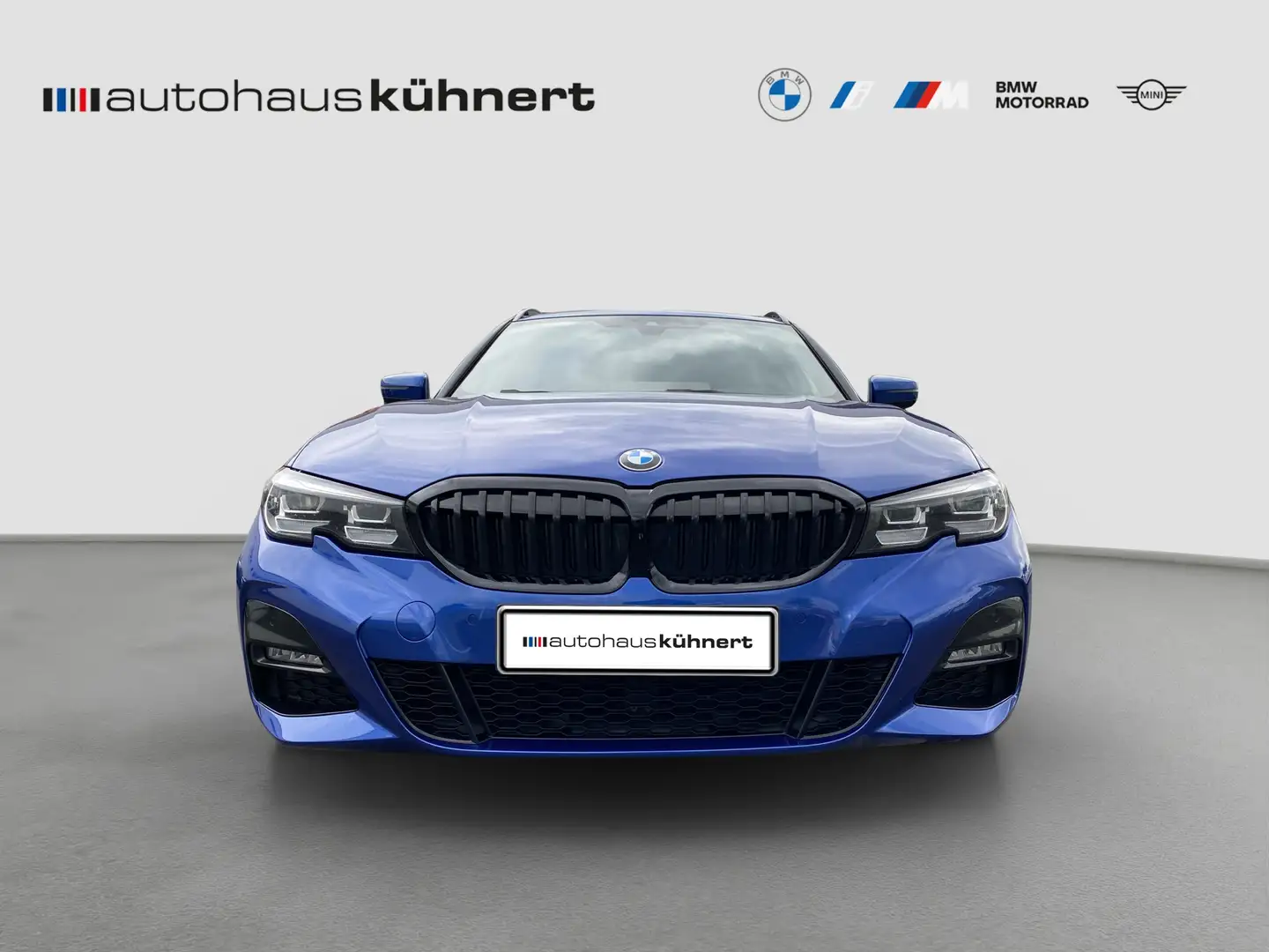 BMW 330 d Touring ///M-Sport SpurAss HUD HiFi adapt.FW. Bleu - 2