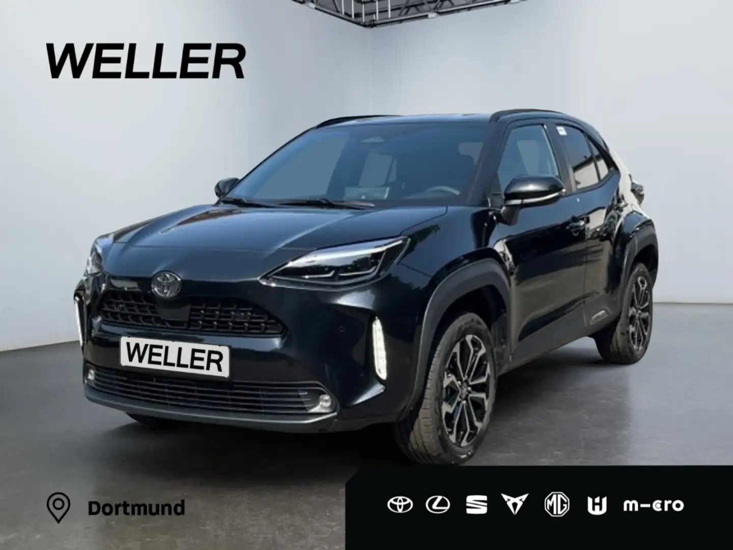 Toyota Yaris Cross Hybrid 130 1.5 Teamplayer *Navi*LED* Schwarz - 1
