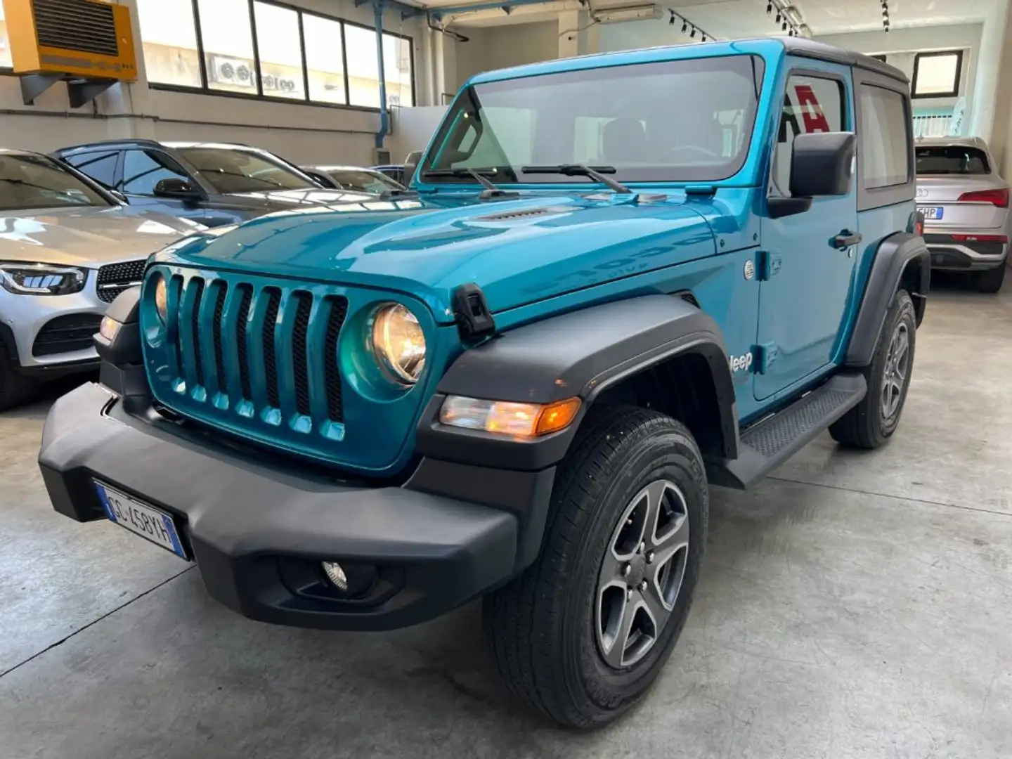Jeep Wrangler 2.2 Mjt II Sport Blu/Azzurro - 2