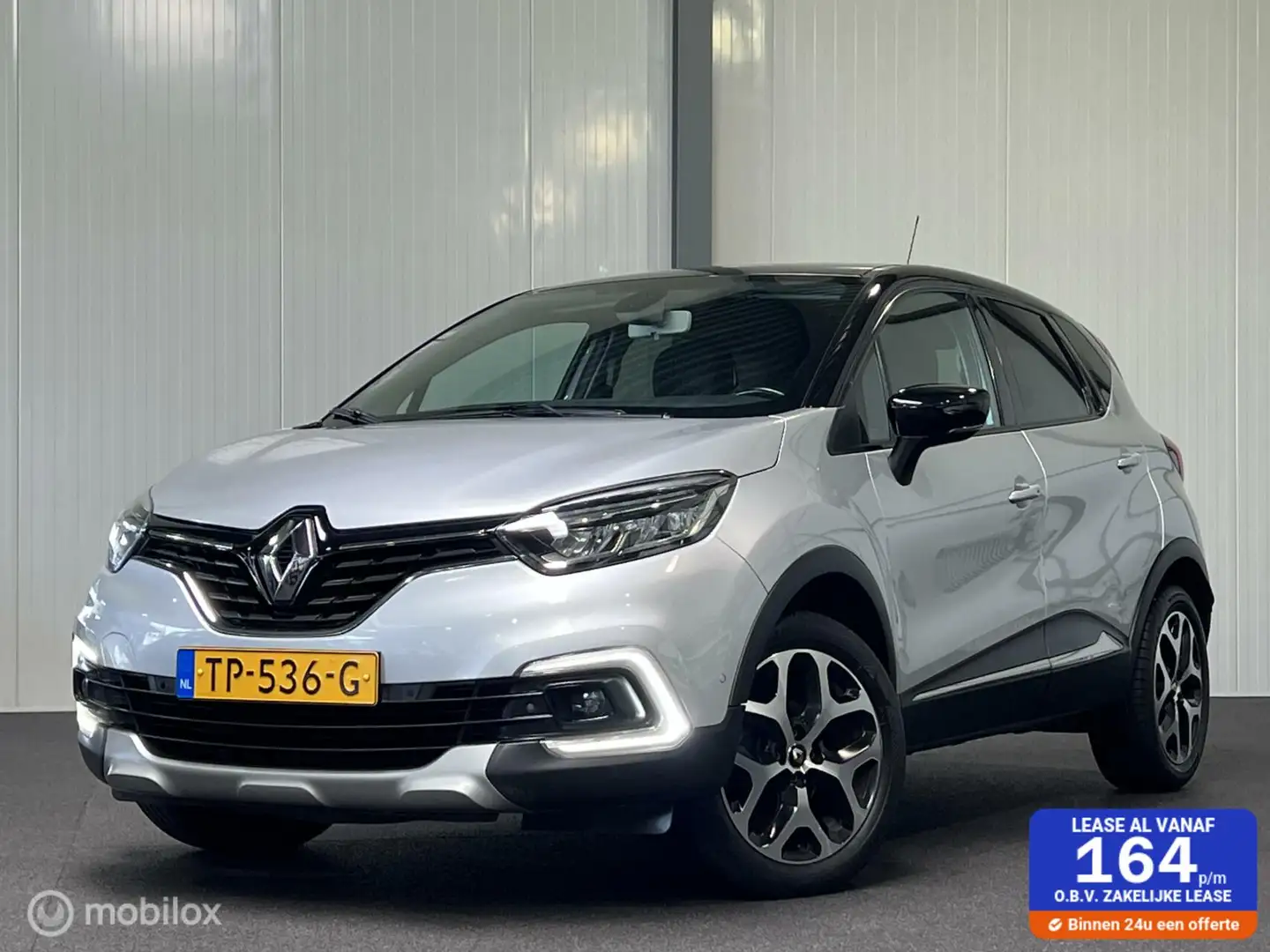 Renault Captur 0.9 TCe Intens [ historie climate camera LM ] Grijs - 1