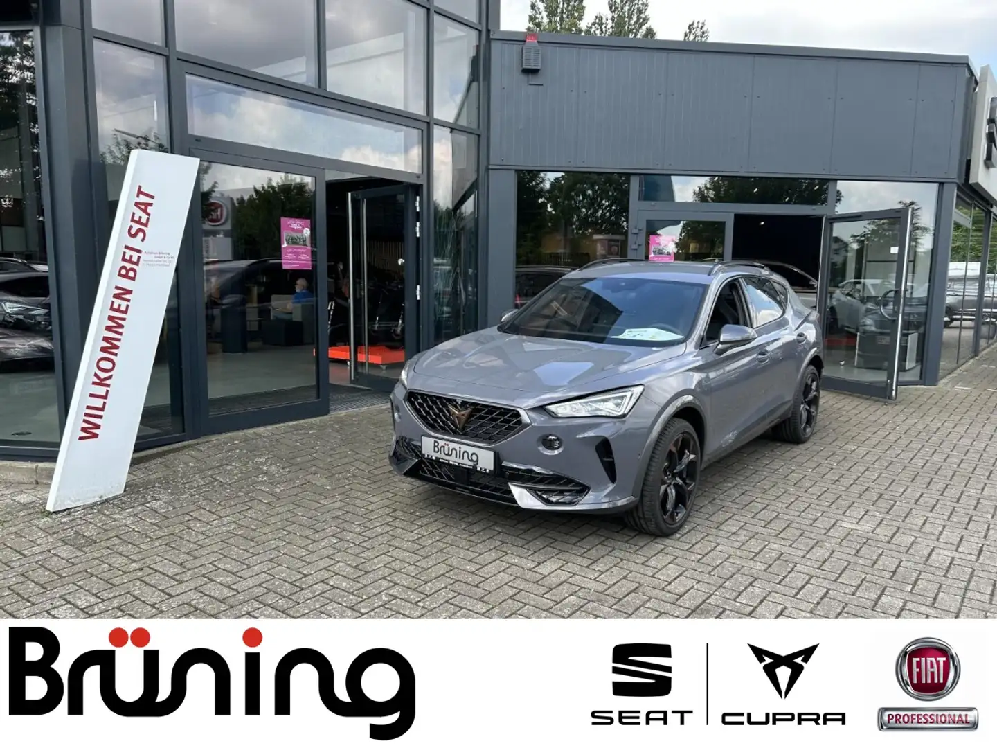 CUPRA Formentor 1.5 TSI /Reserverad/AHK/ Einparkhilfe Klima Navi Grigio - 1