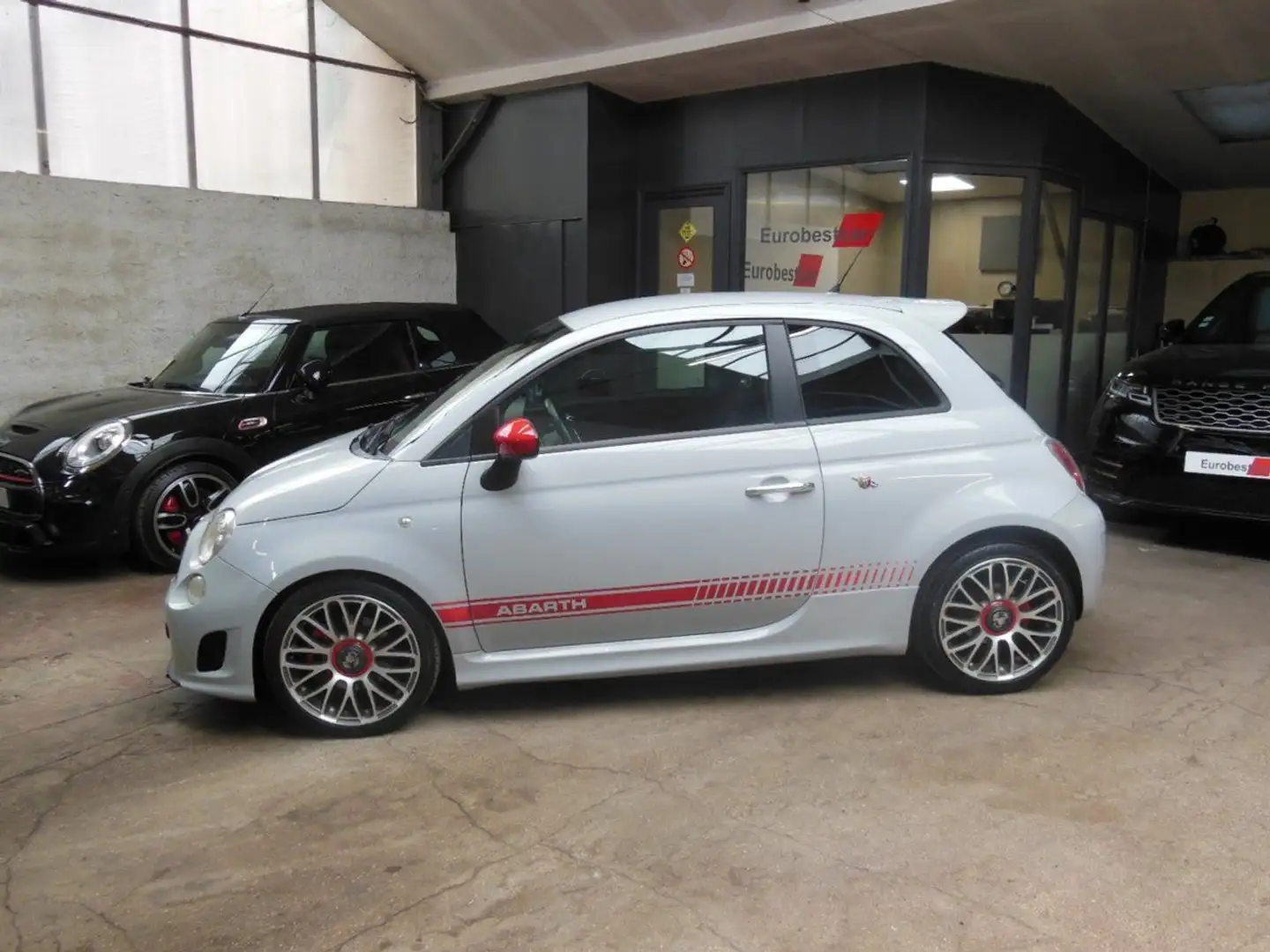 Abarth 500 1.4 TURBO T-JET 135CH Gris - 2