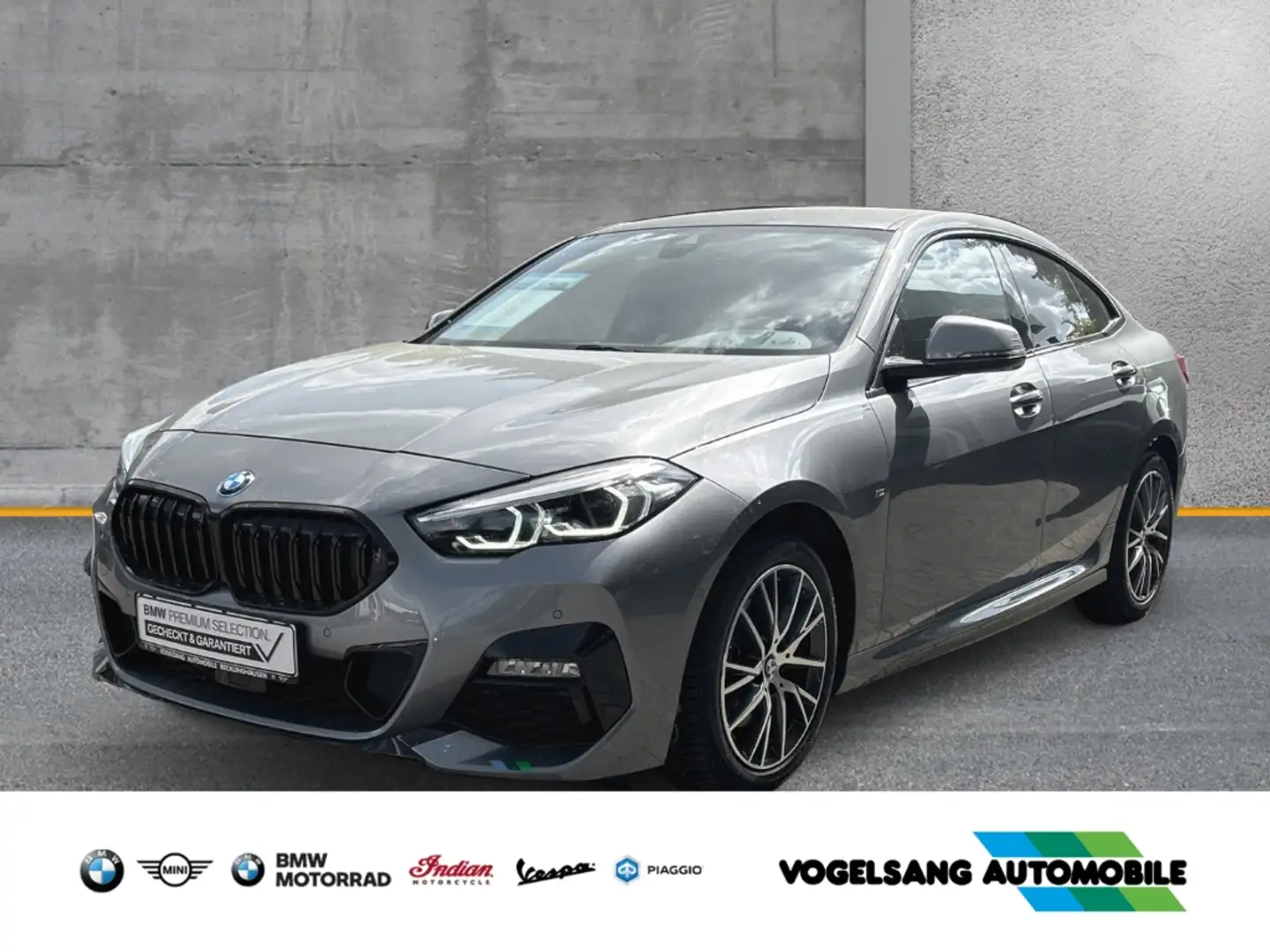 BMW 218 Gran Coupe i,M Sport,ACC,DAB,RFK,H&KSound,LEDSchei Grau - 1