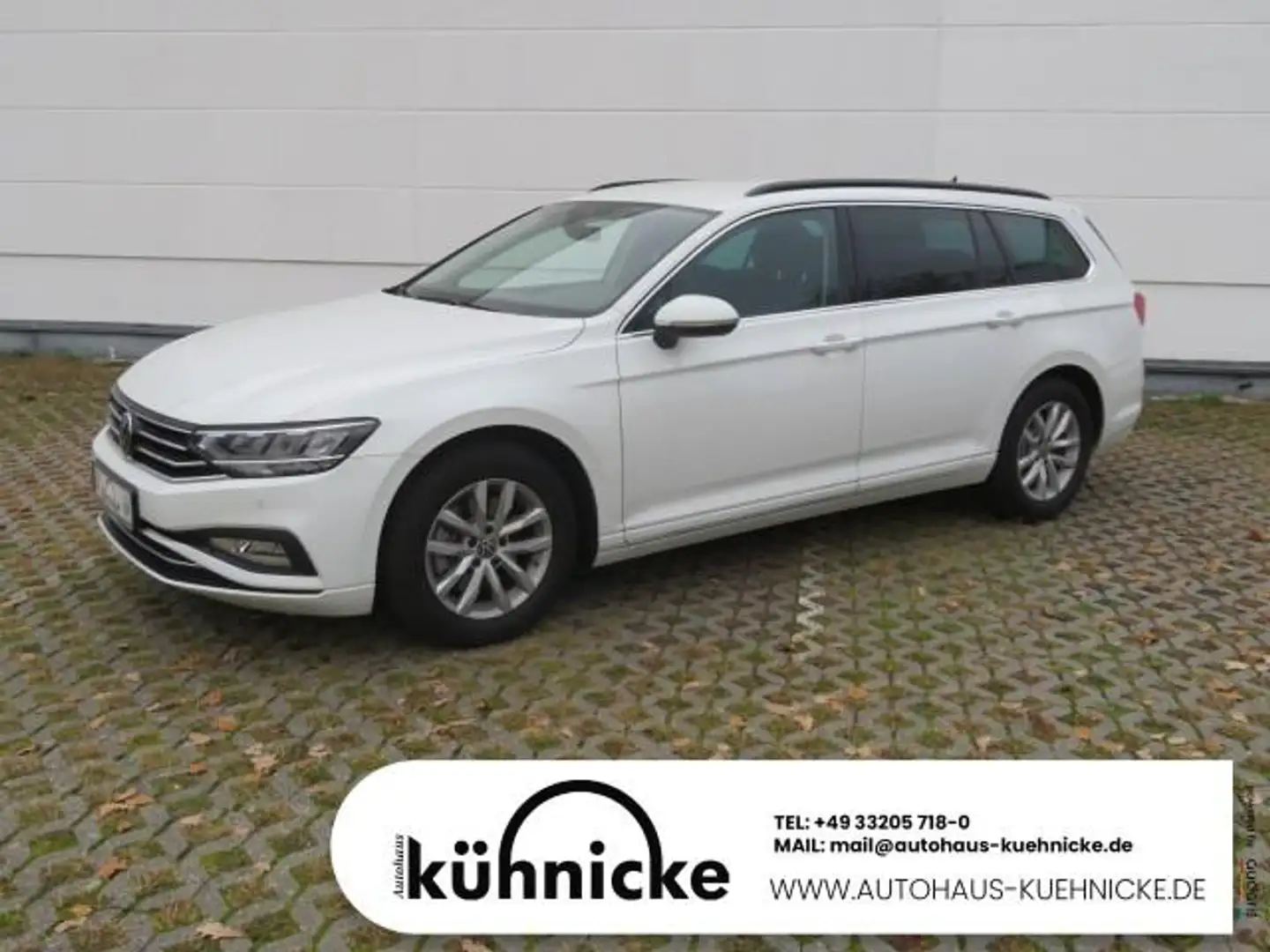 Volkswagen Passat Variant 2.0 TDI DSG AHK Weiß - 1