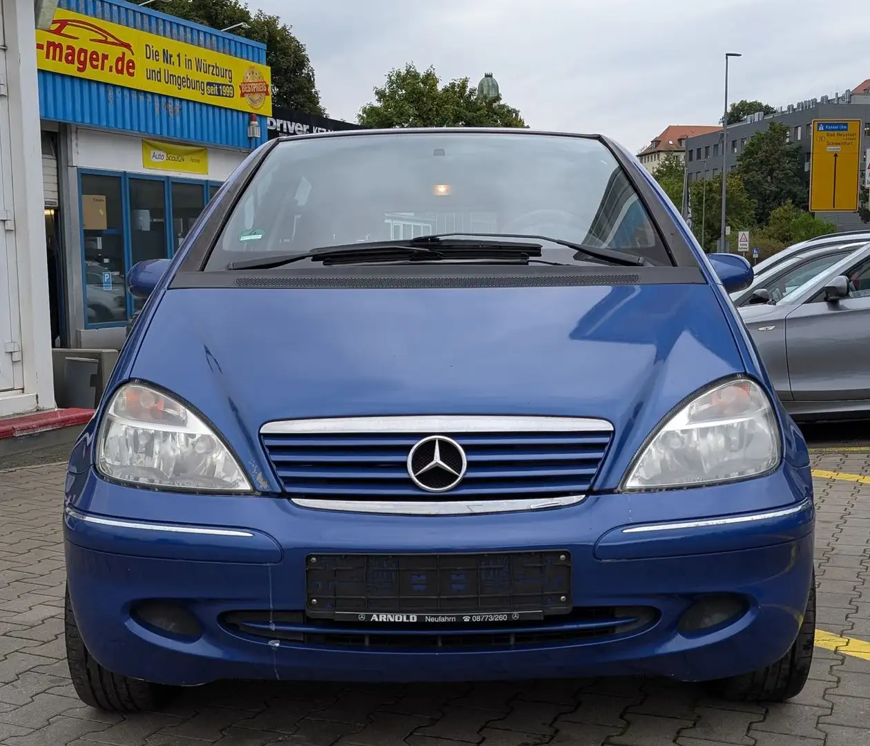 Mercedes-Benz A 160 Lang ELEGANCE*5-Trg*Halbautomatik*OhneTÜV Blau - 2