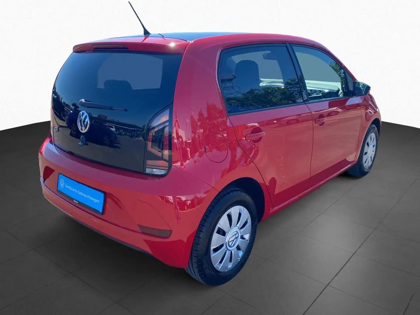 Volkswagen up! 1.0 move up! Klima 4 Türen Sitzheizung USB Rood - 2