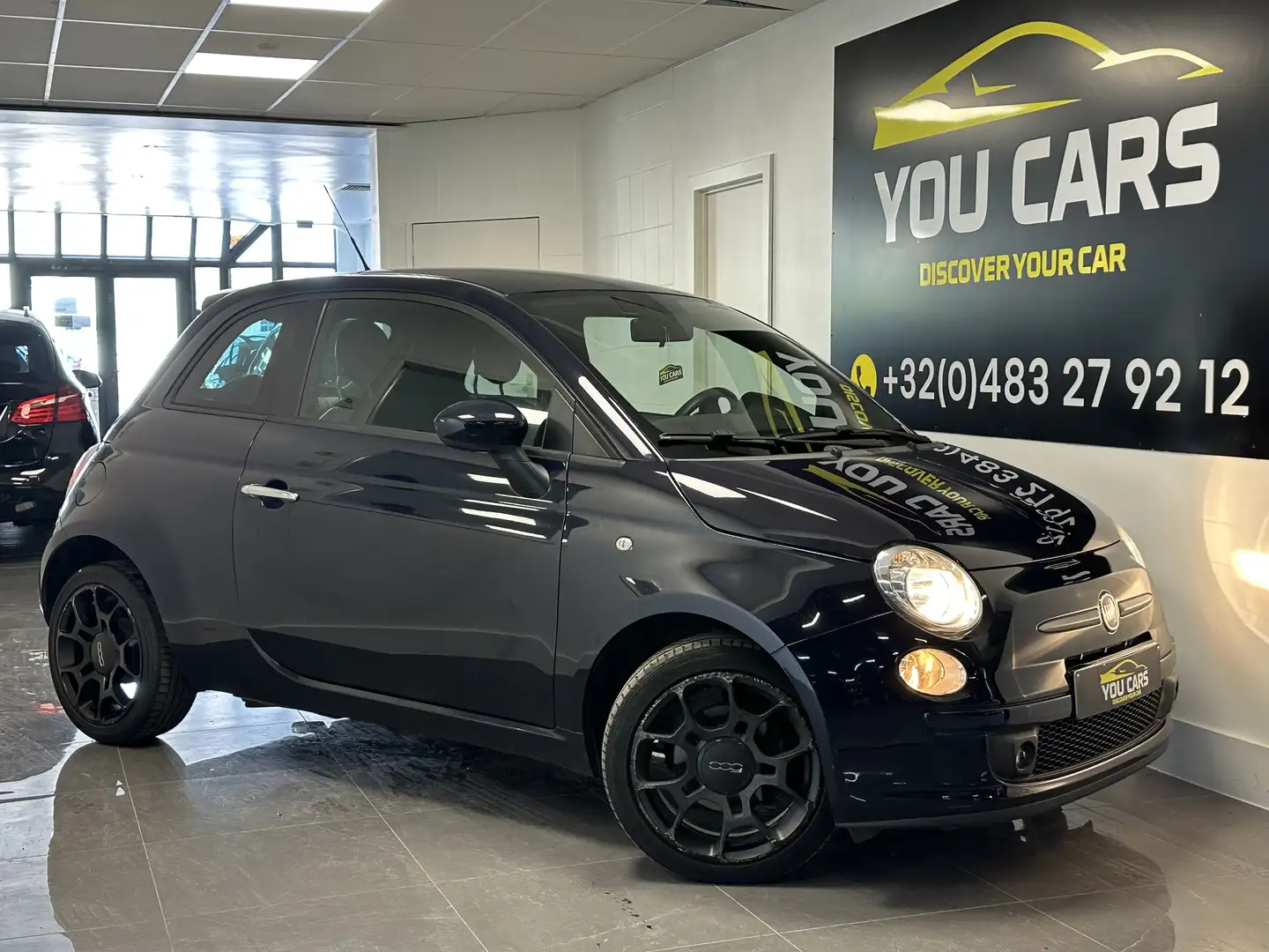 Fiat 500 0.9 TwinAir Start&Stop Plus Blau - 1