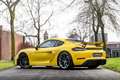 Porsche 718 Cayman GT4 * MANUEEL * CLUBSPORT * 1 OWNER BELGIAN Jaune - thumbnail 26
