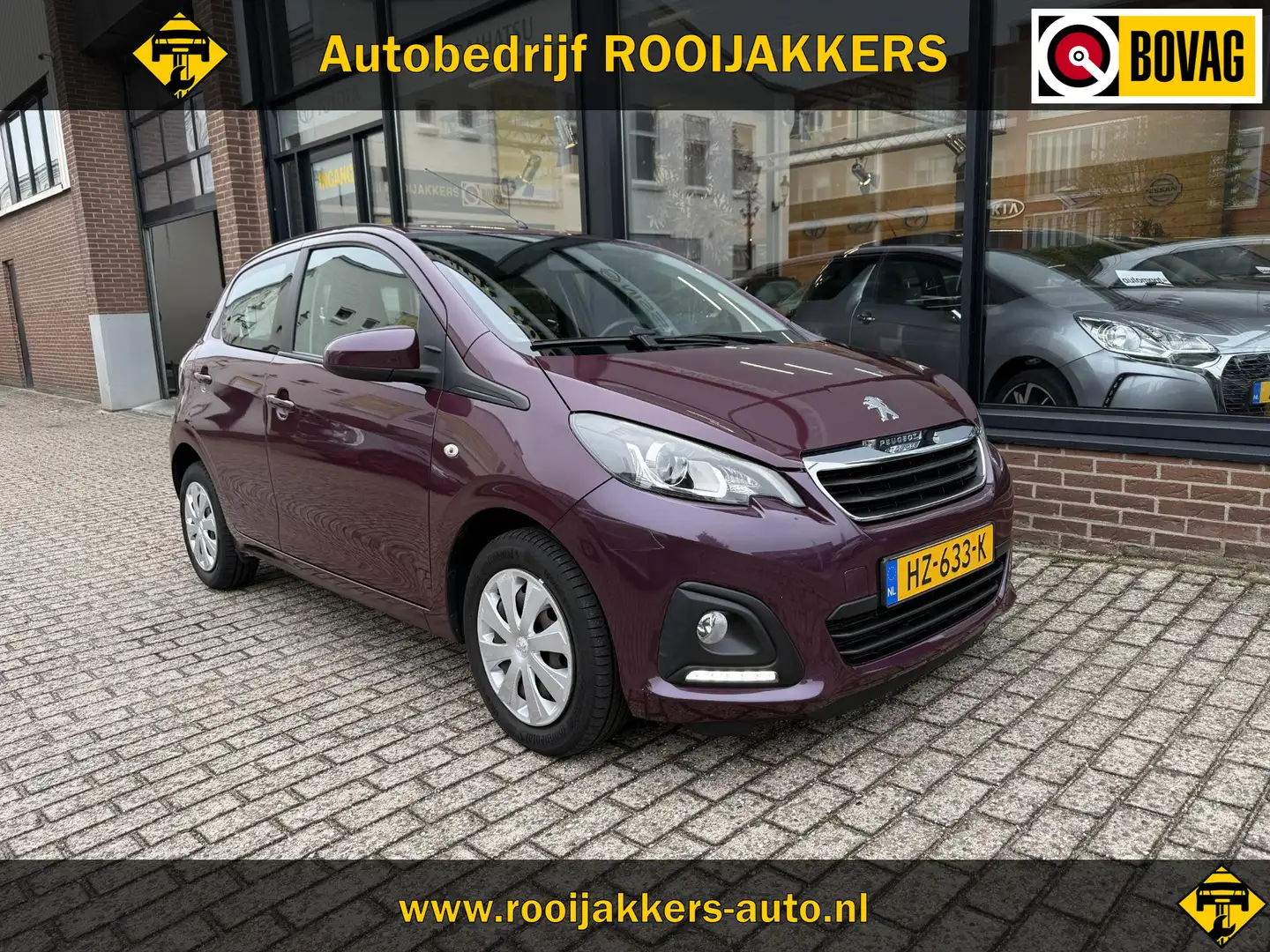 Peugeot 108 1.0 e-VTi Active Violett - 1