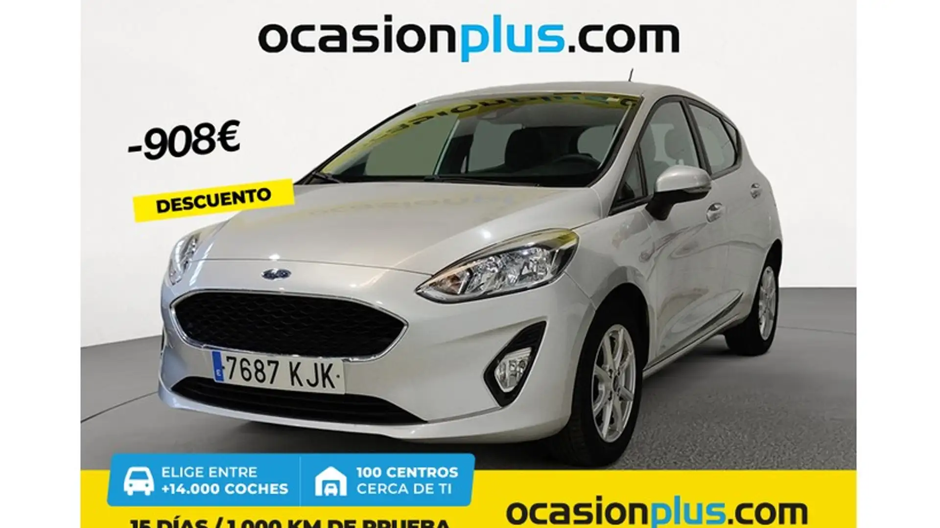 Ford Fiesta 1.1 Ti-VCT Trend+ Zilver - 1